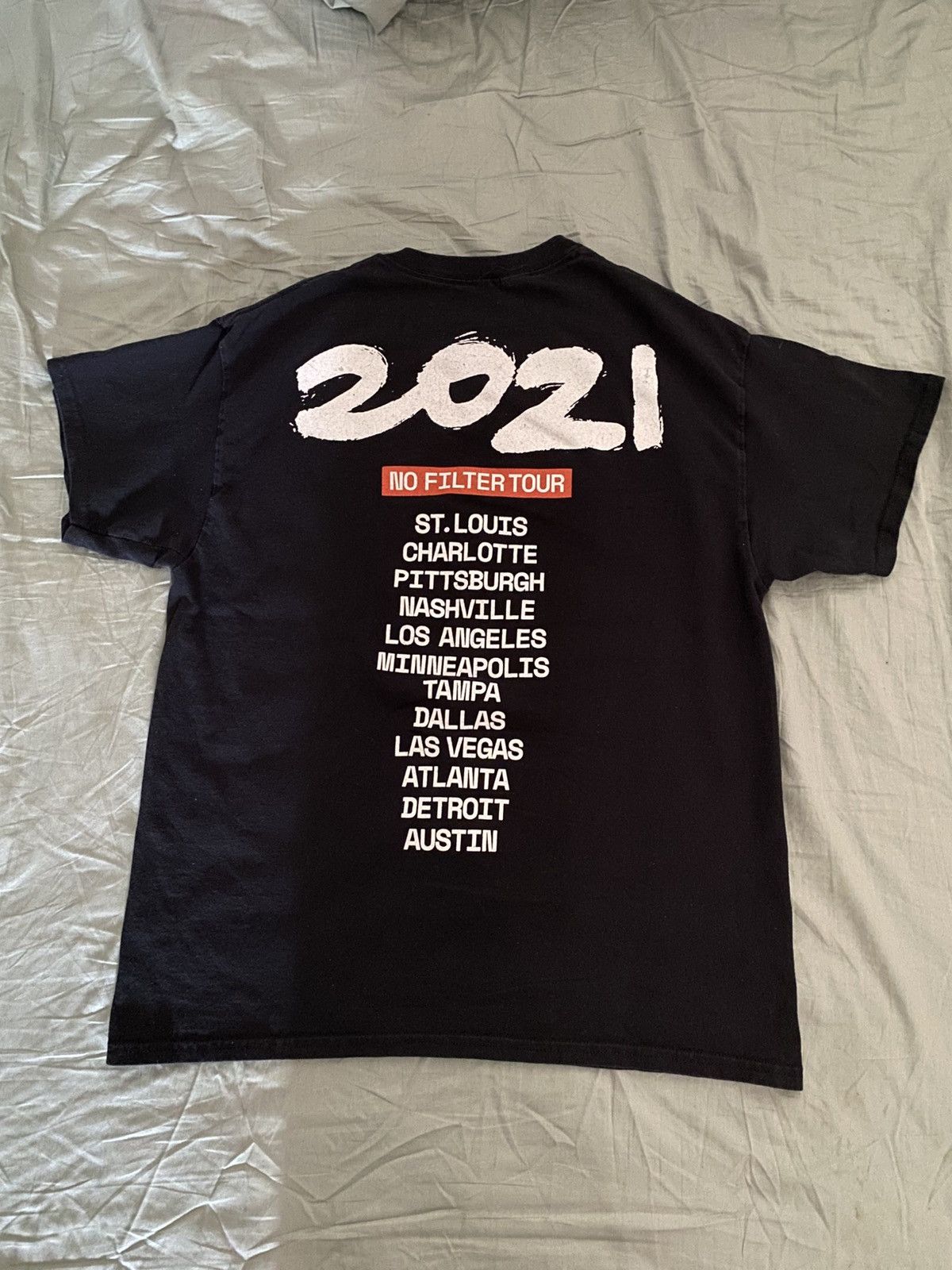The Rolling Stones Black Rolling Stones Tee Size US L / EU 52-54 / 3 - 3 Thumbnail
