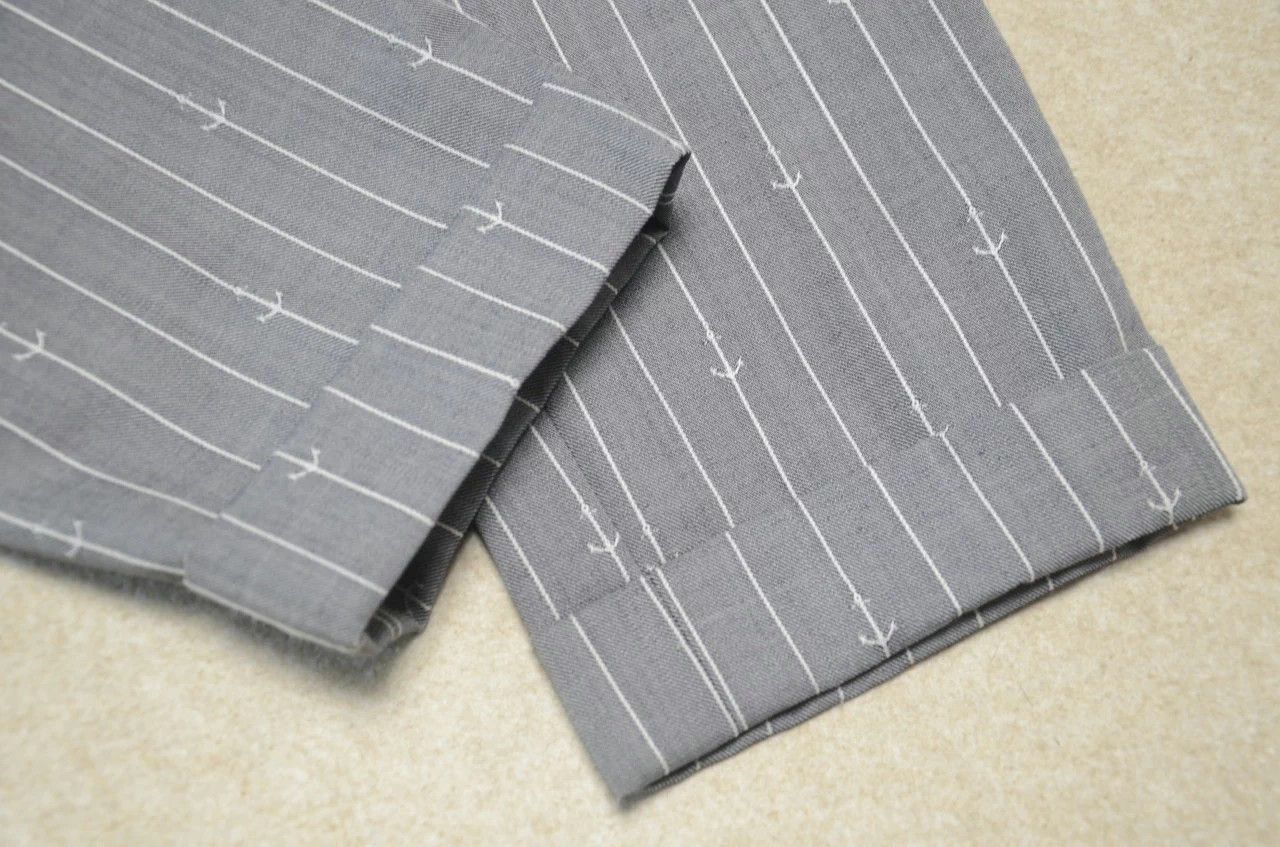 Thom Browne Thom Browne Anchor 9" Wool Trouser Gray Size 2 Size 36S - 3 Thumbnail
