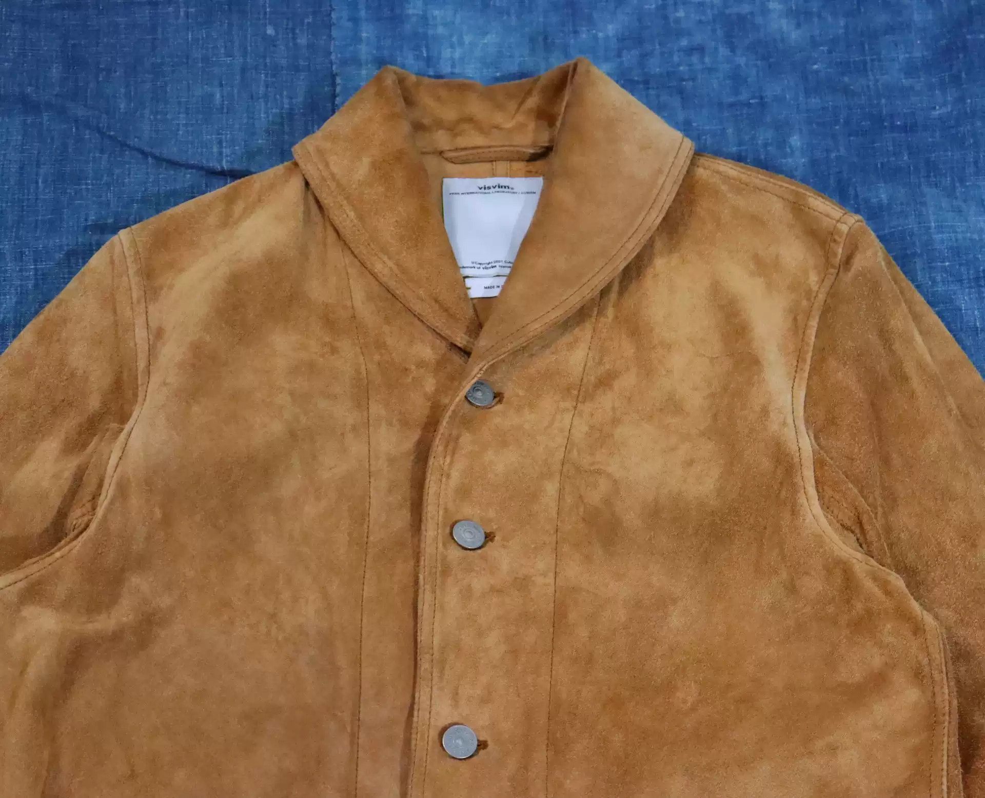 Visvim VisvimVisvim Artifact Coverall Suede IT-2504 Size US M / EU 48-50 / 2 - 3 Thumbnail