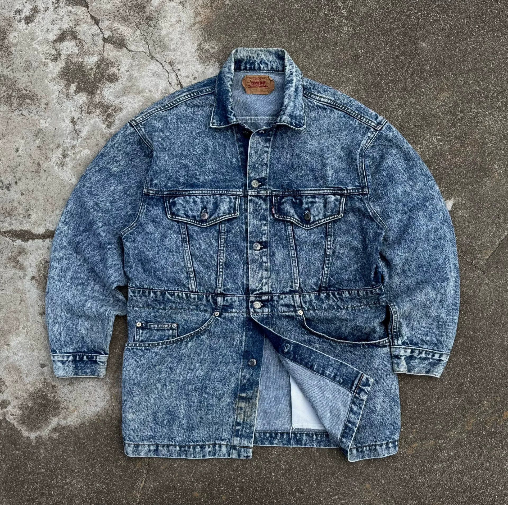 Vintage Al.Miller 1950s USN Denim Jacket | Grailed