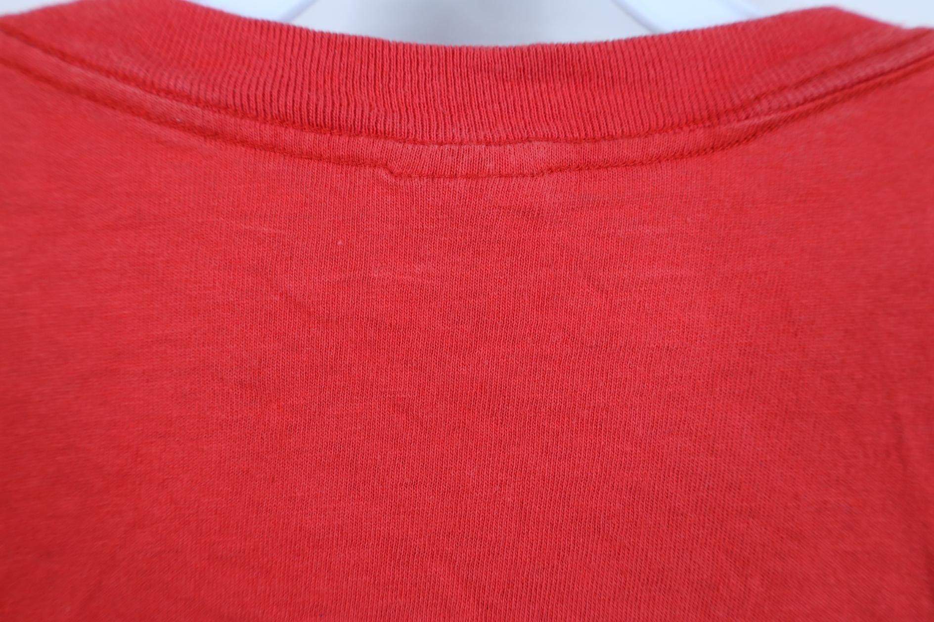 Nike Vintage 80s 90s Nike Spell Out Short Sleeve T-Shirt Red USA Size US M / EU 48-50 / 2 - 11 Thumbnail