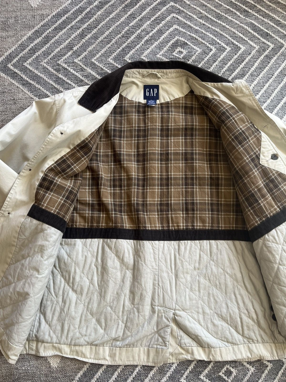Gap Vintage Gap Field Coat Size US L / EU 52-54 / 3 - 5 Thumbnail