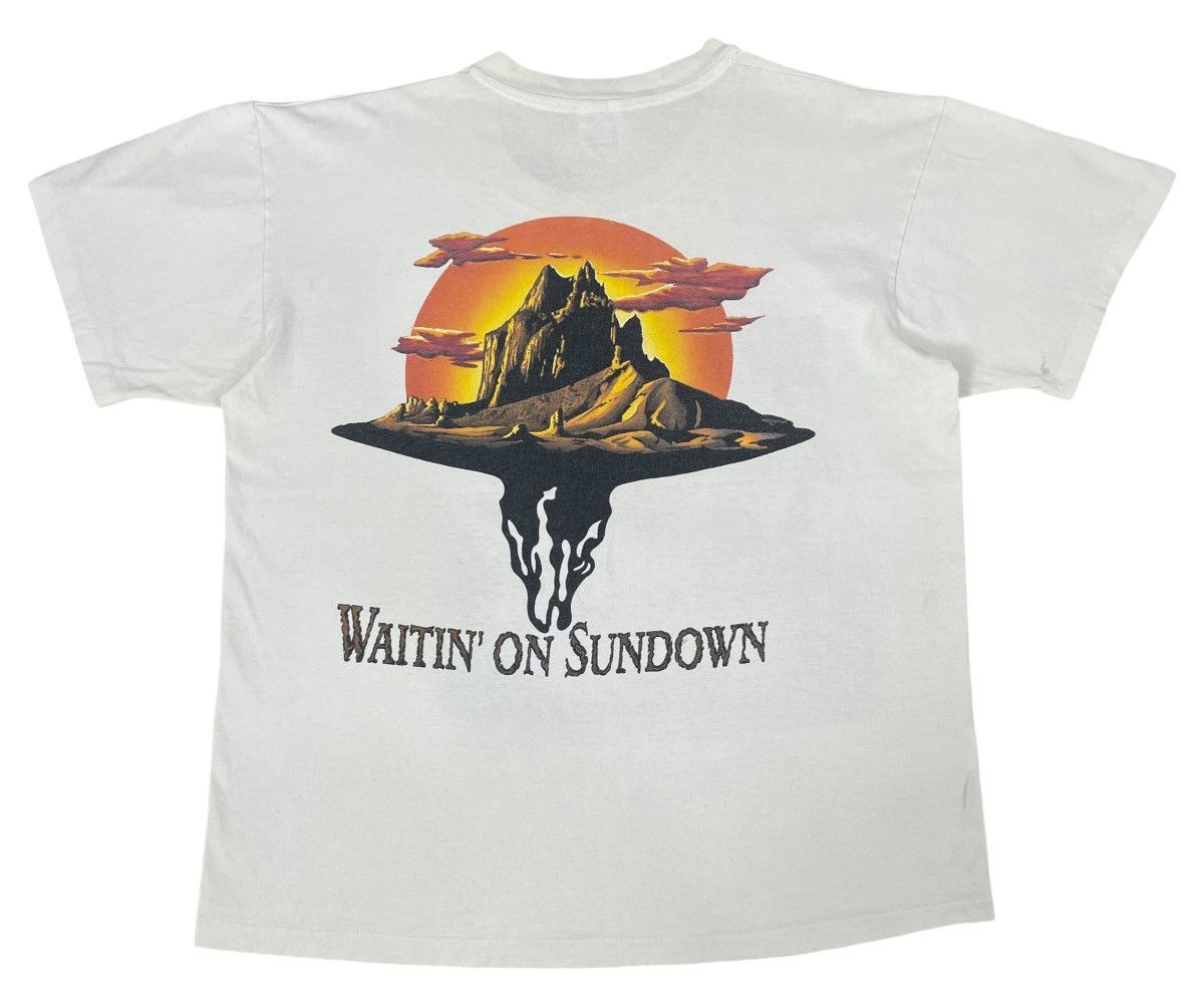 Band Tees × Vintage 90s Vintage Brooks and Dunn ‘waitin on sundown’ tee Size US L / EU 52-54 / 3 - 2 Thumbnail