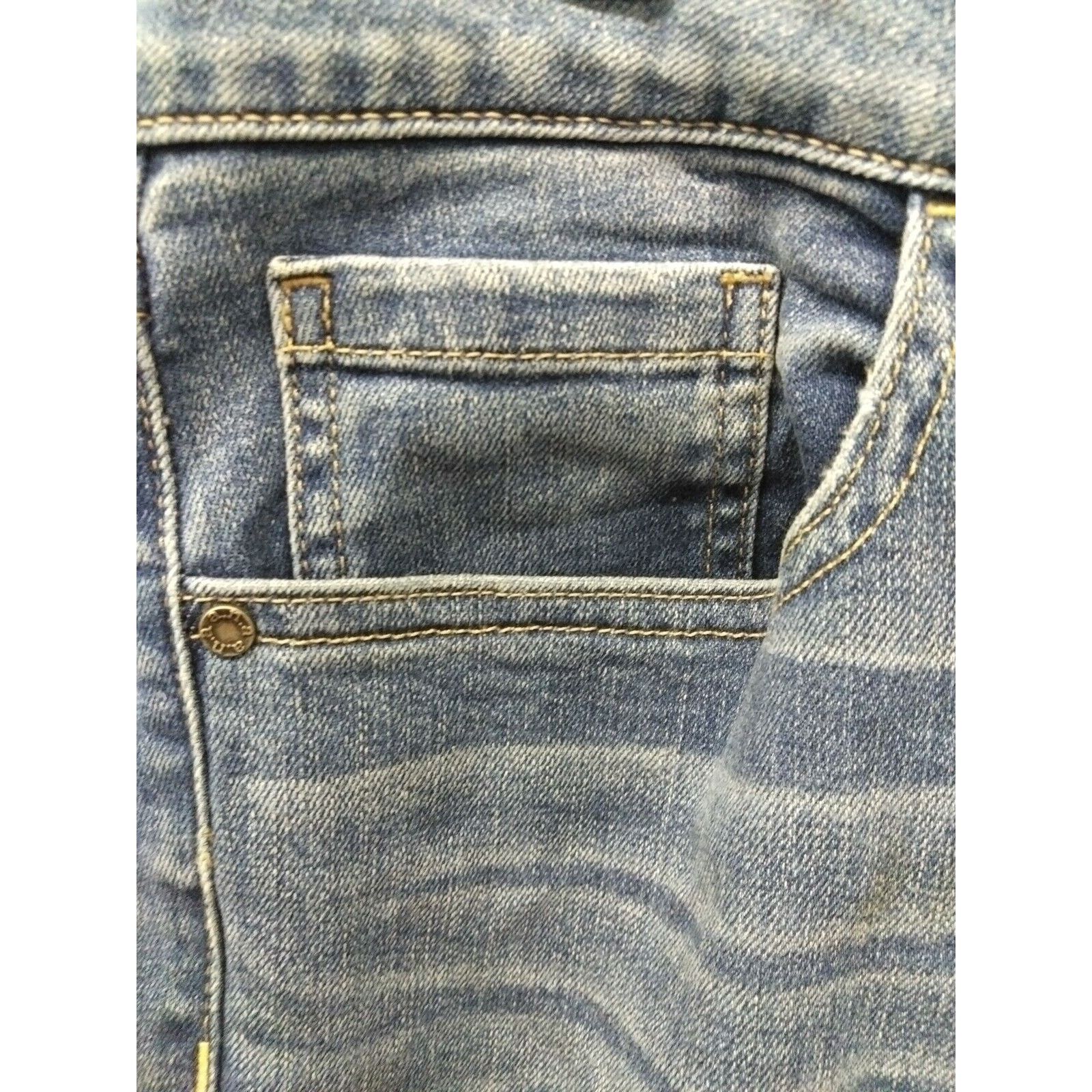 Other Ana jeans 32/14 women cuffed cropped blue dark washDestressd Size 36" / US 14 / IT 50 - 7 Thumbnail