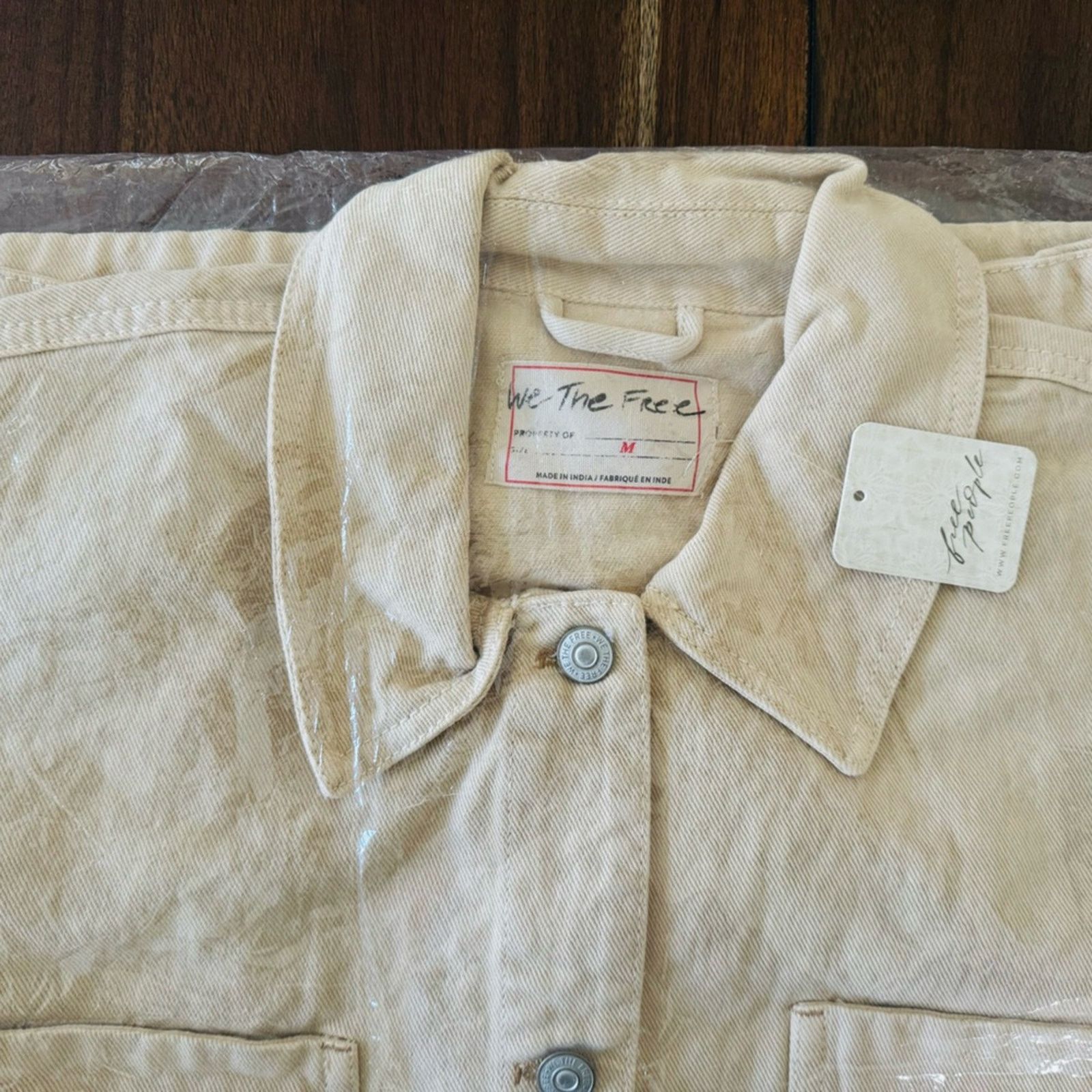 Free People 🎉LAST CHANCE🎉Free People Madison City Twill Jacket Size XL / US 12-14 / IT 48-50 - 9 Thumbnail