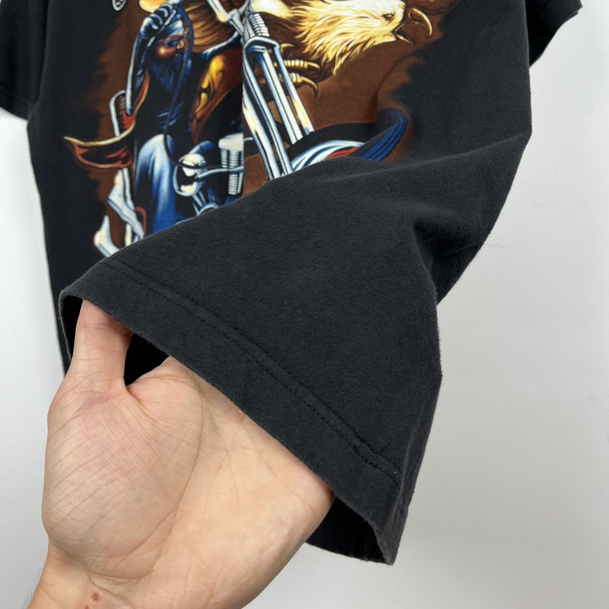 Harley Davidson Vintage Harley Davidson style Biker graphic tee 90’s Size US M / EU 48-50 / 2 - 17 Thumbnail