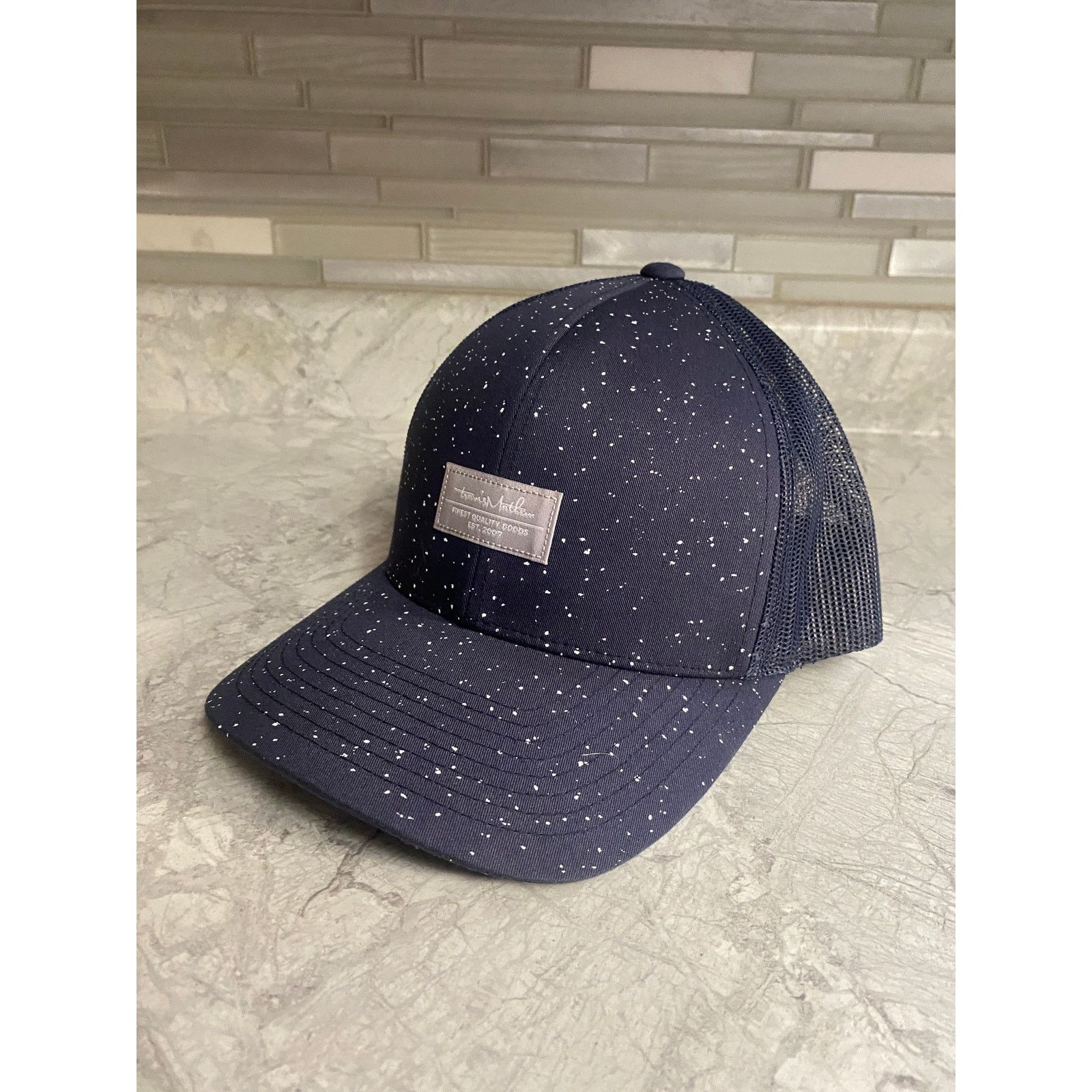TravisMathew TravisMathew Blue Snapback Trucker Hat Size ONE SIZE - 1 Thumbnail