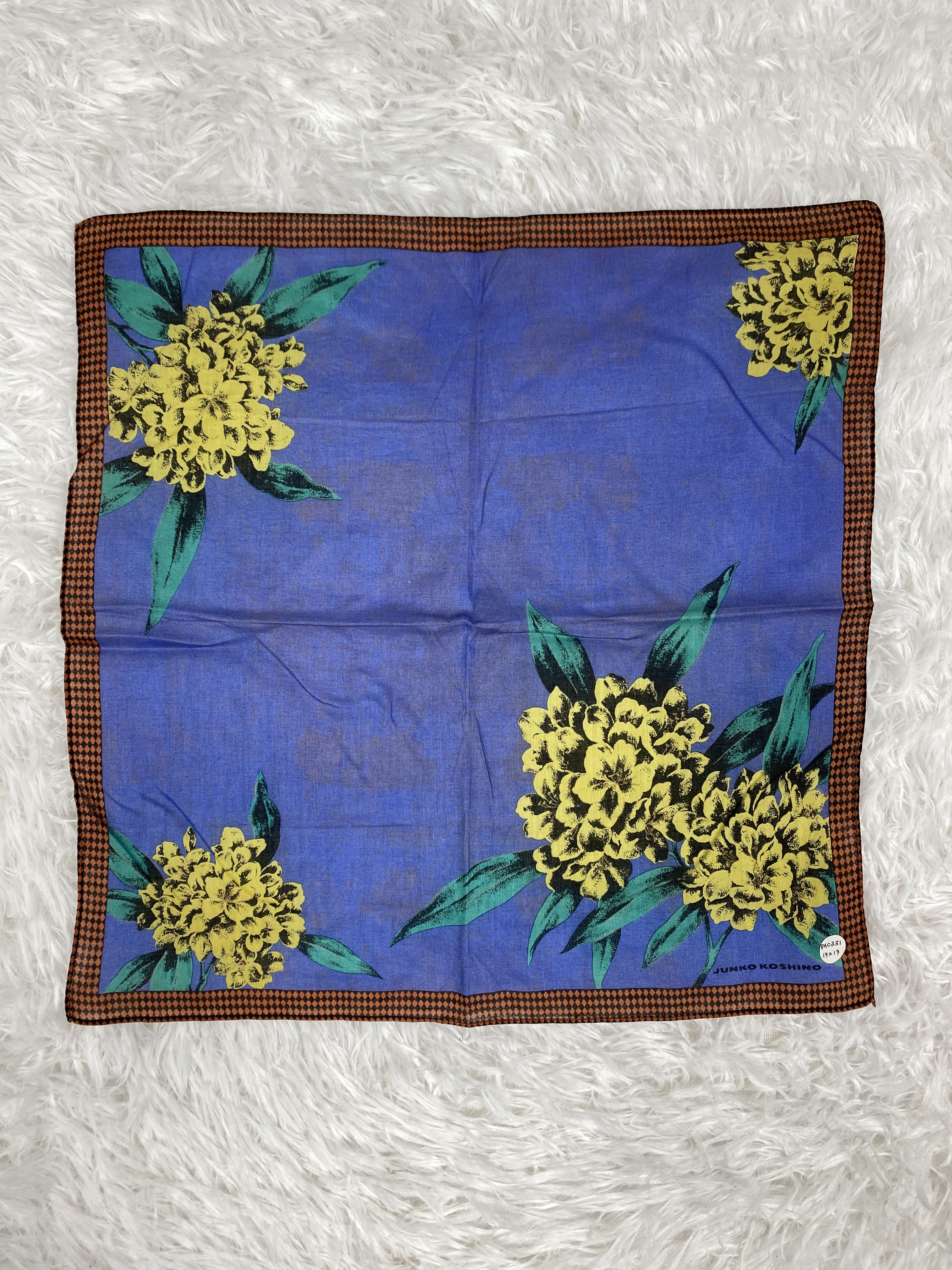 Mr. Junko × Vintage Vintage Junko Koshino Handkerchief Neckerchief PH0331 Size ONE SIZE - 3 Thumbnail