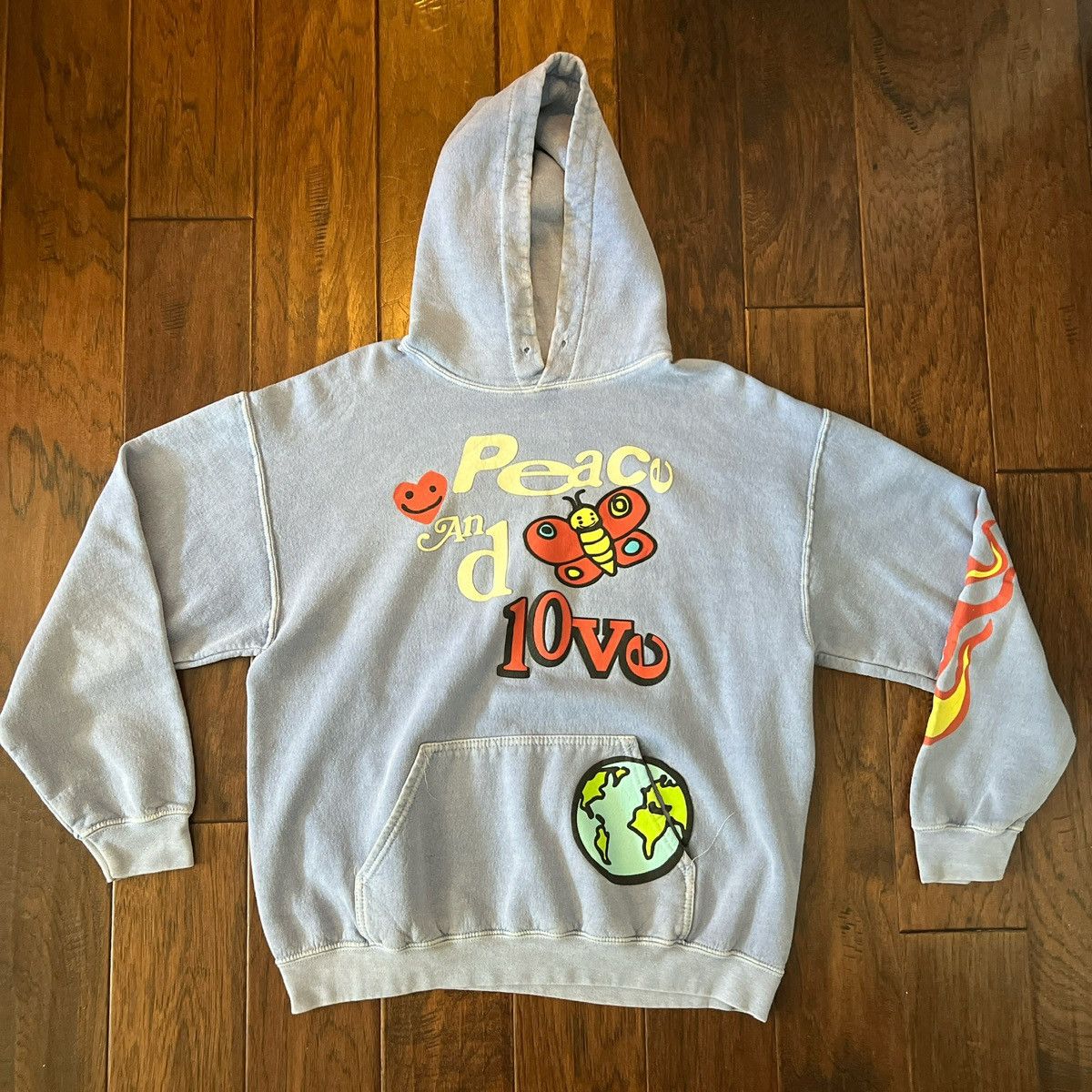 Pacsun Peace & Love Hoodie Size M / US 6-8 / IT 42-44 - 1 Thumbnail