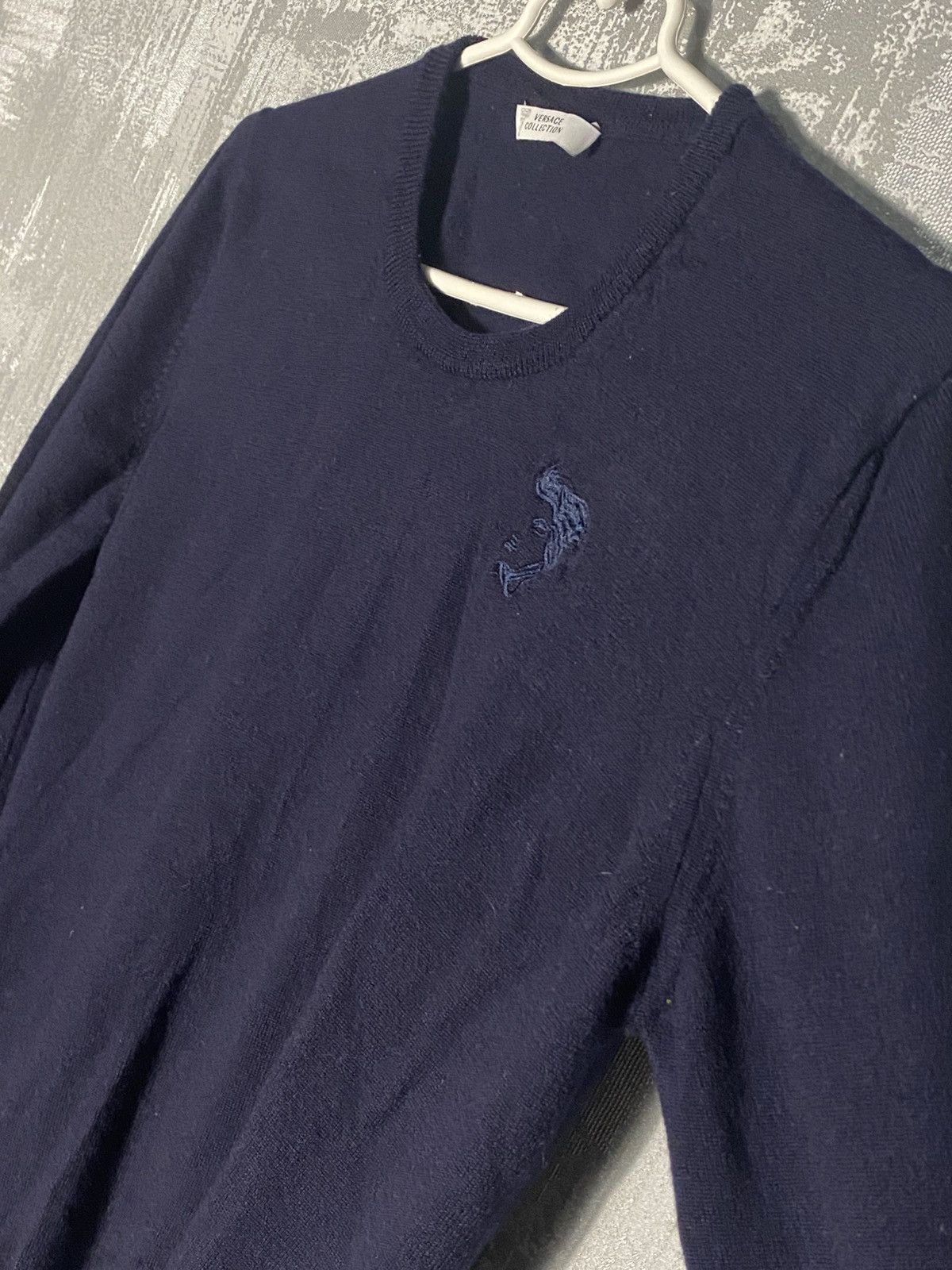 Versace Gianni Versace Sweater Crew Neck Pullover Size M-L Size US L / EU 52-54 / 3 - 2 Thumbnail