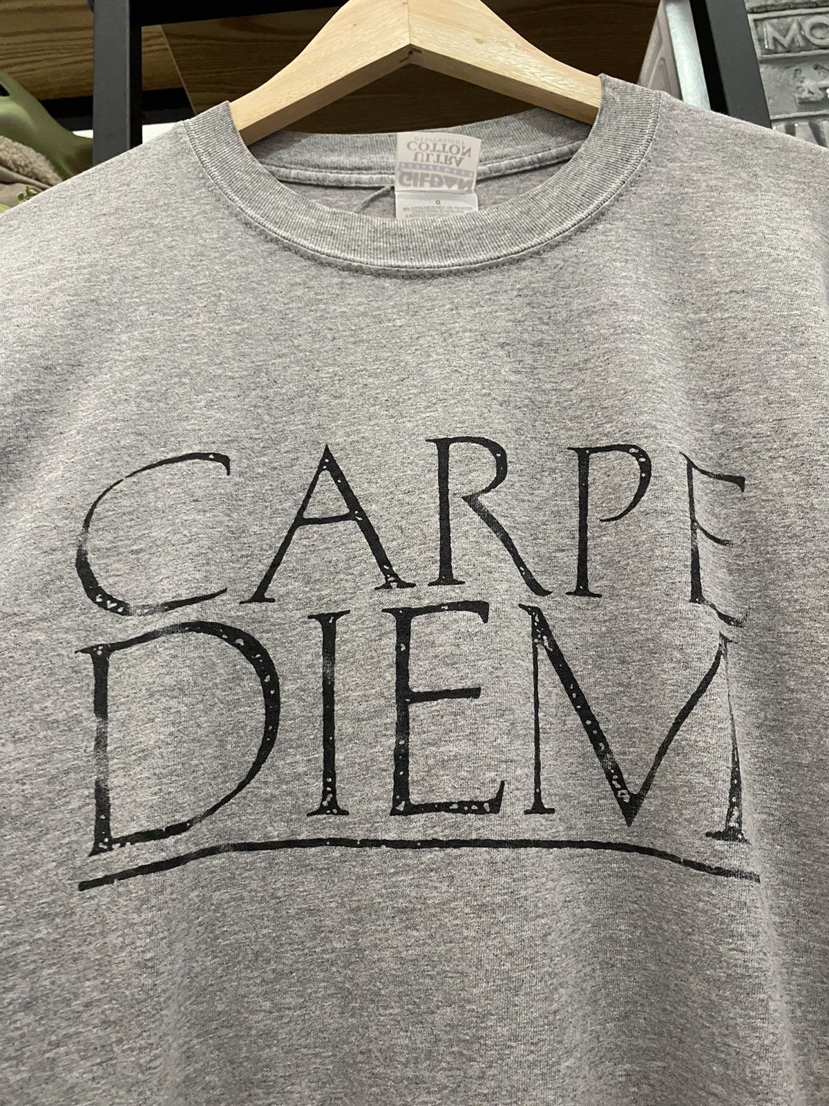 Carpe Diem 00s Vintage Carpe Diem Logo Graphic Longsleeve Tee Size US L / EU 52-54 / 3 - 2 Thumbnail