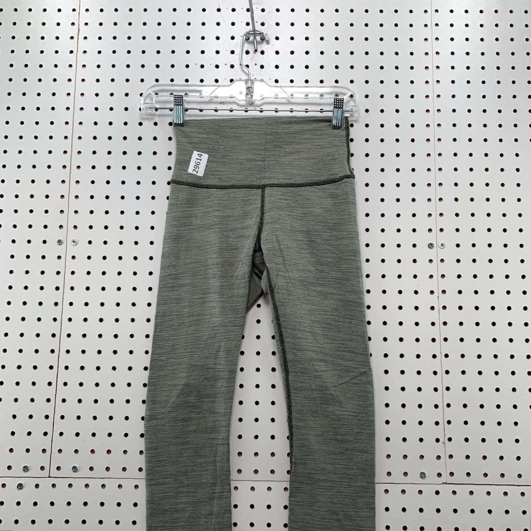 Lululemon VINTAGE Lululemon Align 7/8 Yoga Leggings Womens Size 4 Olive Green Activewear Size 27" / US 4 / IT 40 - 2 Thumbnail