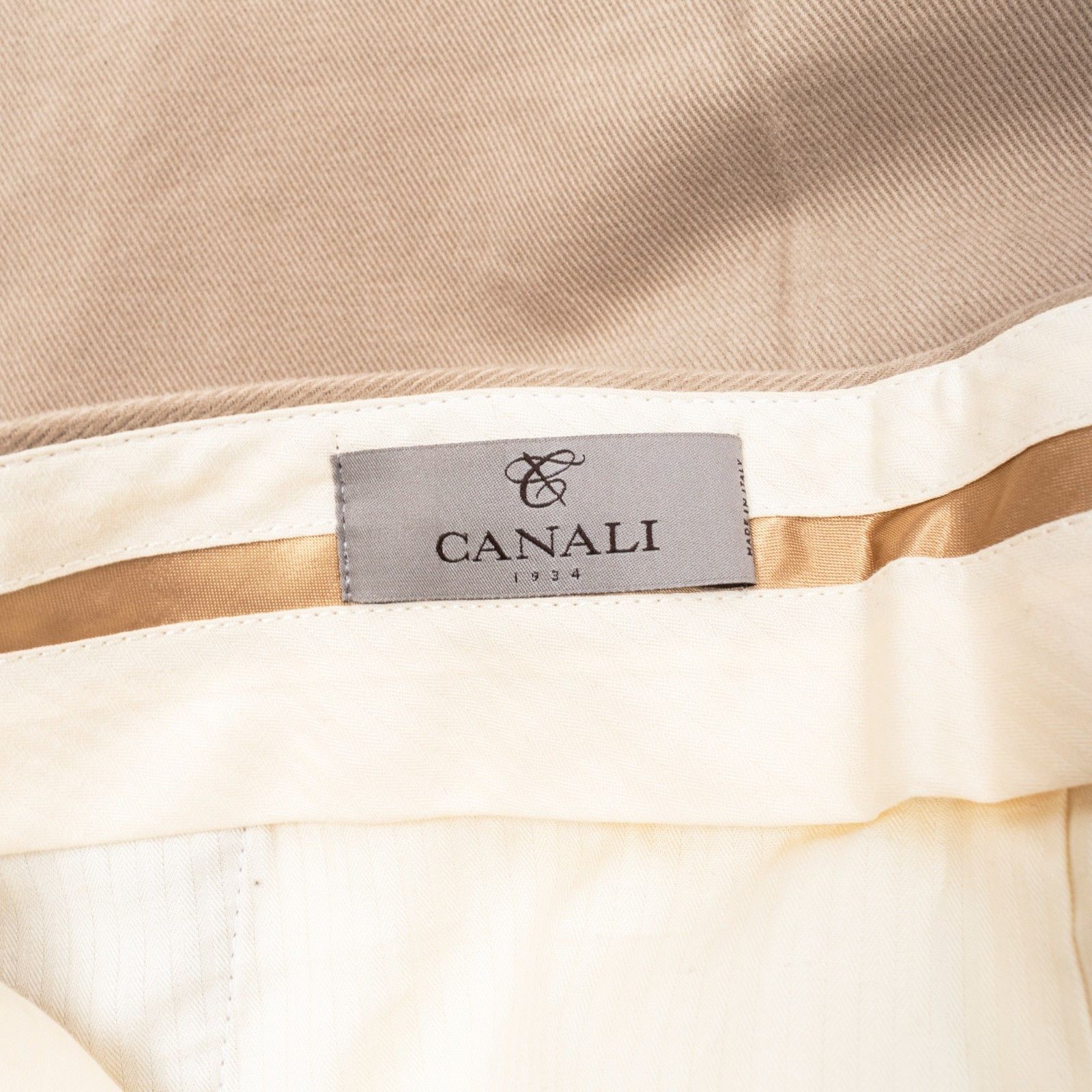 Canali New Canali Men Pants Casual Size IT54-XL, S2025 Size US 38 / EU 54 - 4 Thumbnail