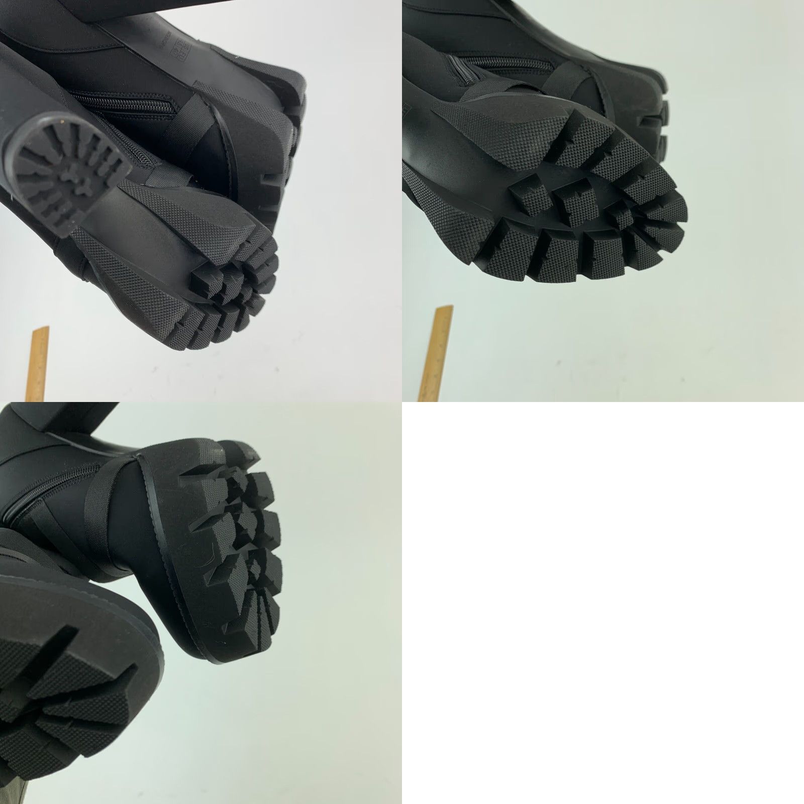 Vintage VINTAGE Wetkiss Combat Chunky Heel Platform Boots Black Straps EU 40 US 9.5 Women Platform Boots Straps 40 9.5 Black Wetkiss Shoes Womens Size US 10 / IT 40 - 9 Thumbnail