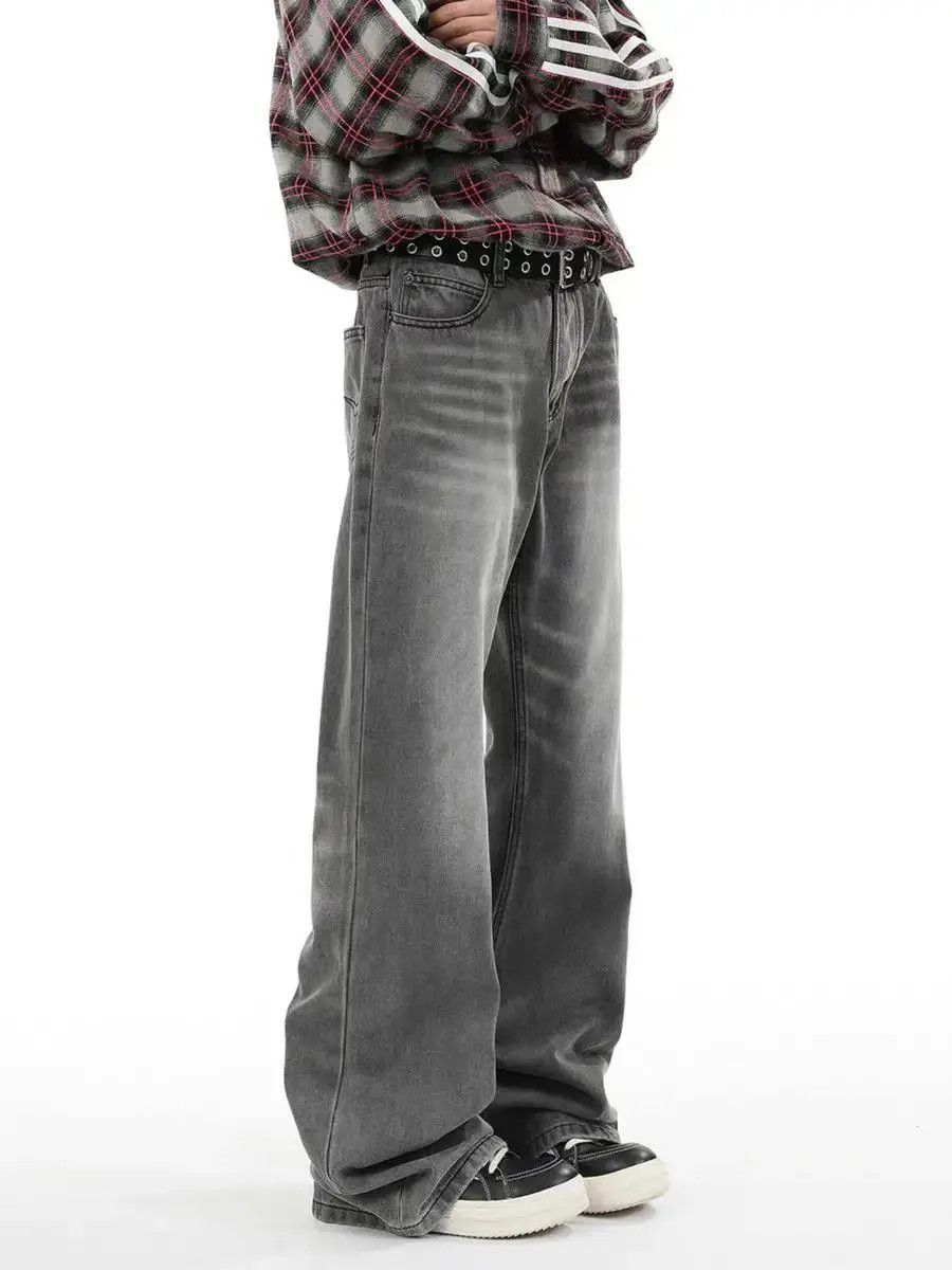 Japanese Brand High Street Y2K Vintage Hip Hop Micro Flare Jeans Size US 32 / EU 48 - 4 Thumbnail