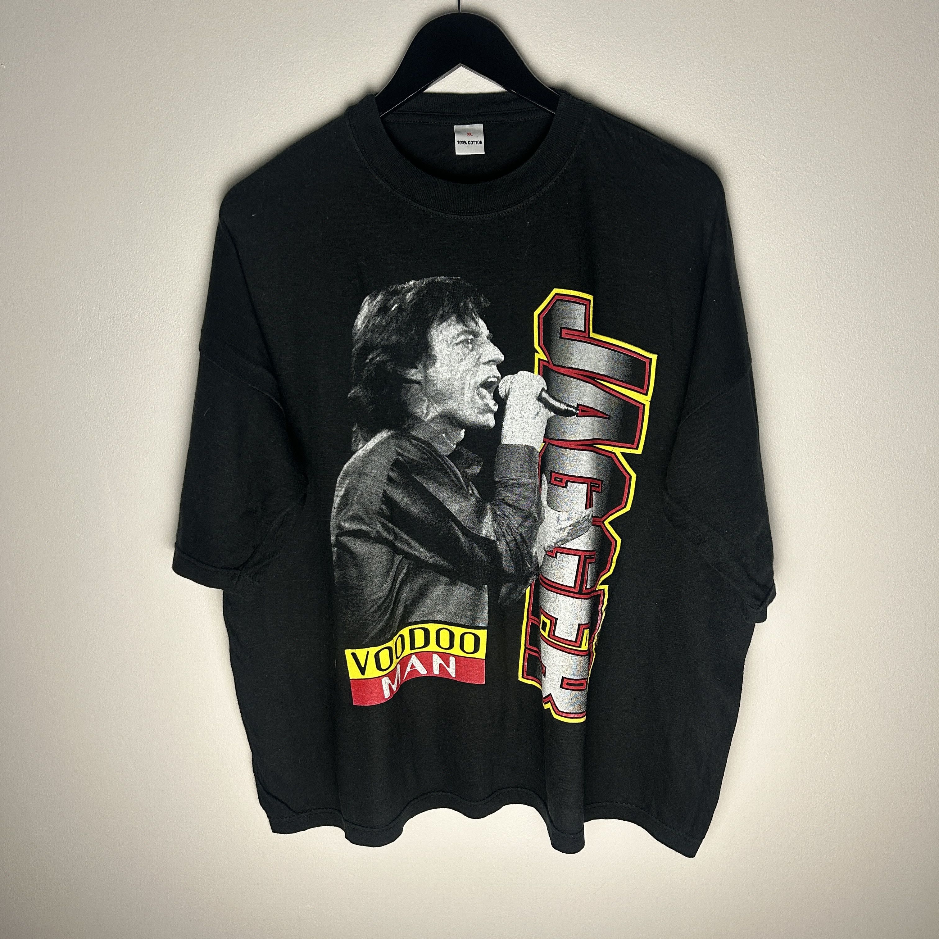 Band Tees Vintage Rolling Stones Mick Jagger 90’s Band T-shirt Size US XL / EU 56 / 4 - 1 Thumbnail