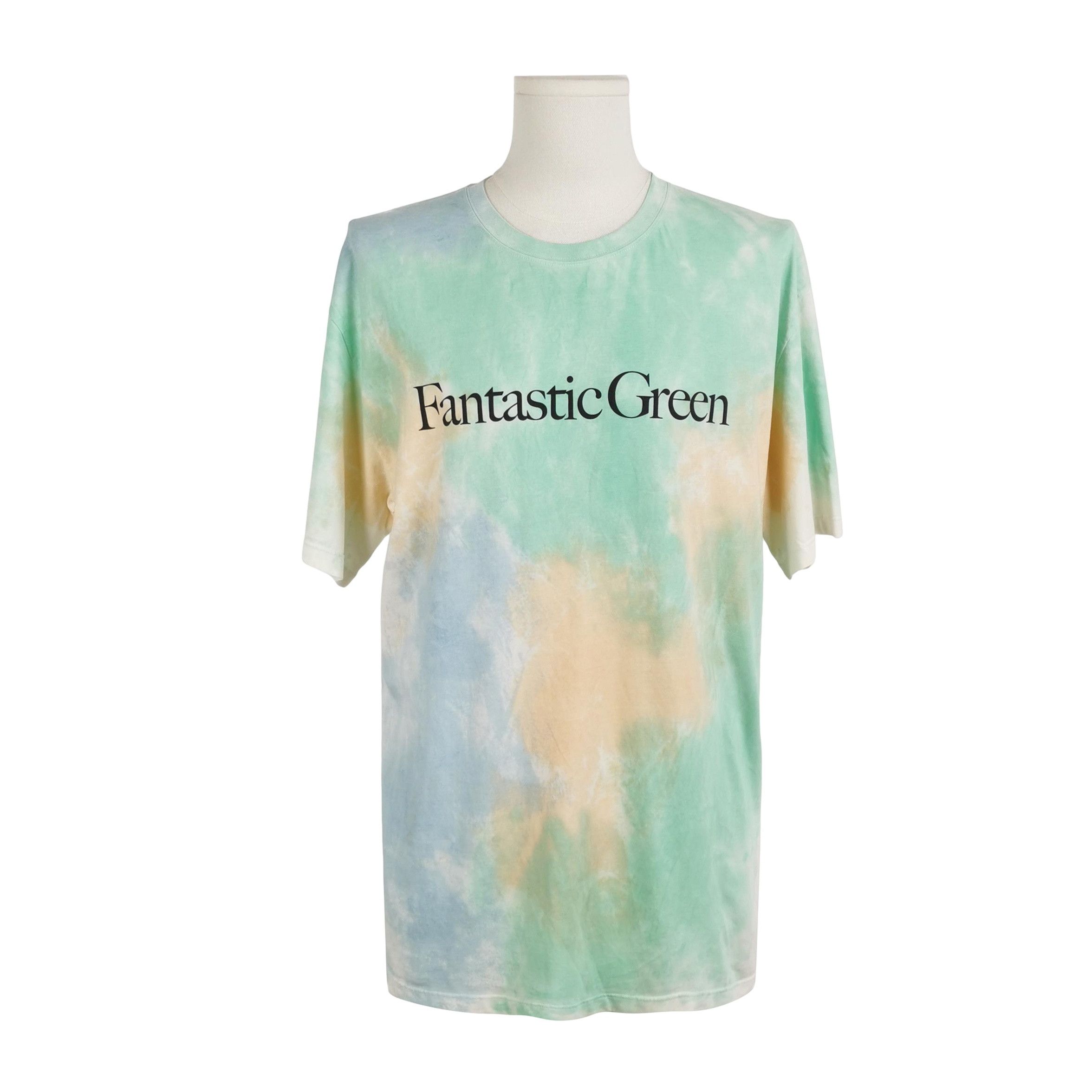 MSGM MSGM Tie-Dye Fantastic Green T-Shirt Size M Size US M / EU 48-50 / 2 - 1 Thumbnail