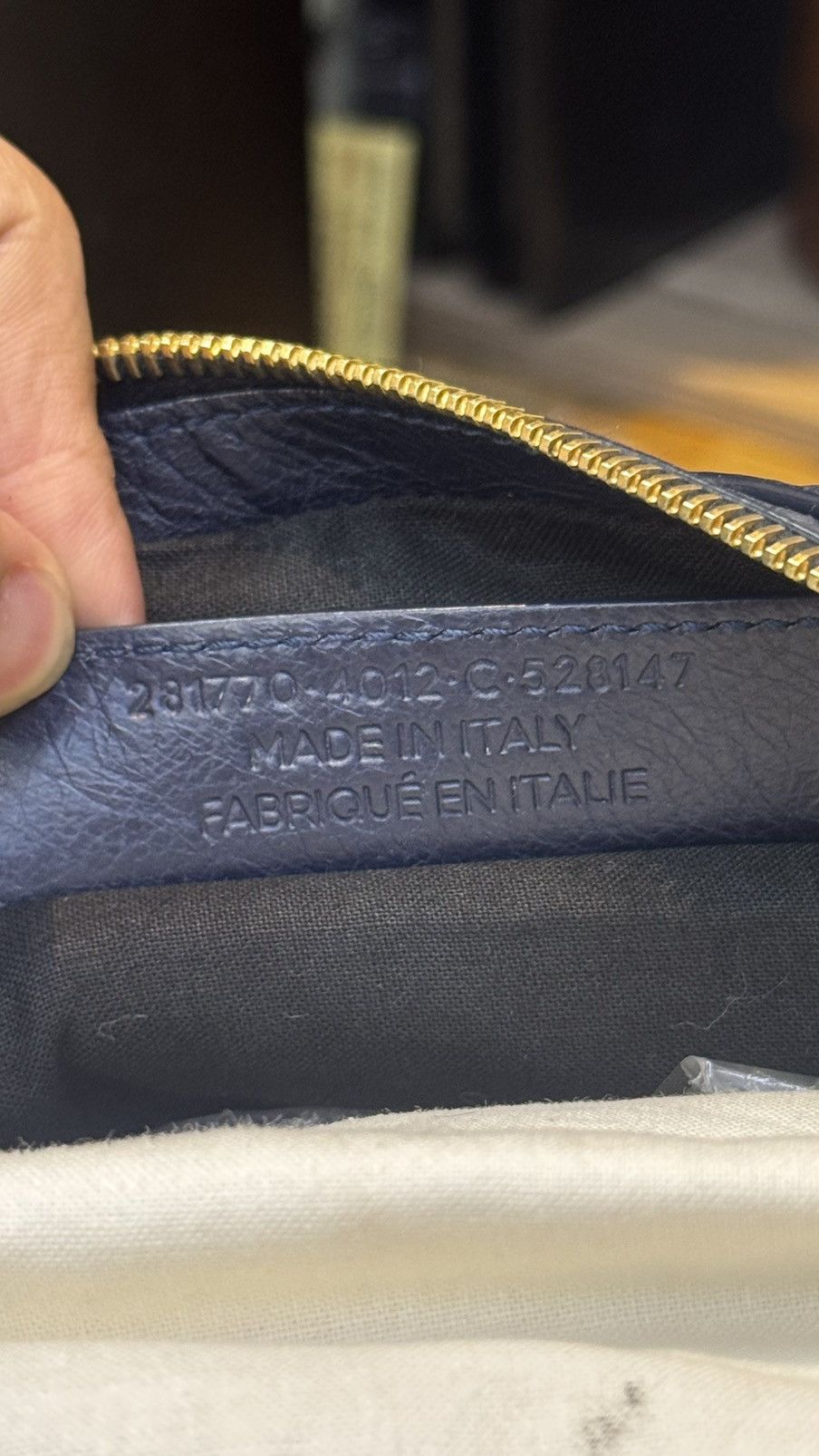Balenciaga BALENCIAGA Persian Lambskin Leather Giant 12 Gold City Bag Size ONE SIZE - 13 Thumbnail