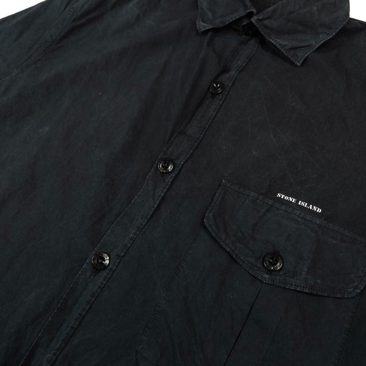 Stone Island Vintage Stone Island Short Sleeve Button Up Shirt Size L Size US L / EU 52-54 / 3 - 5 Thumbnail