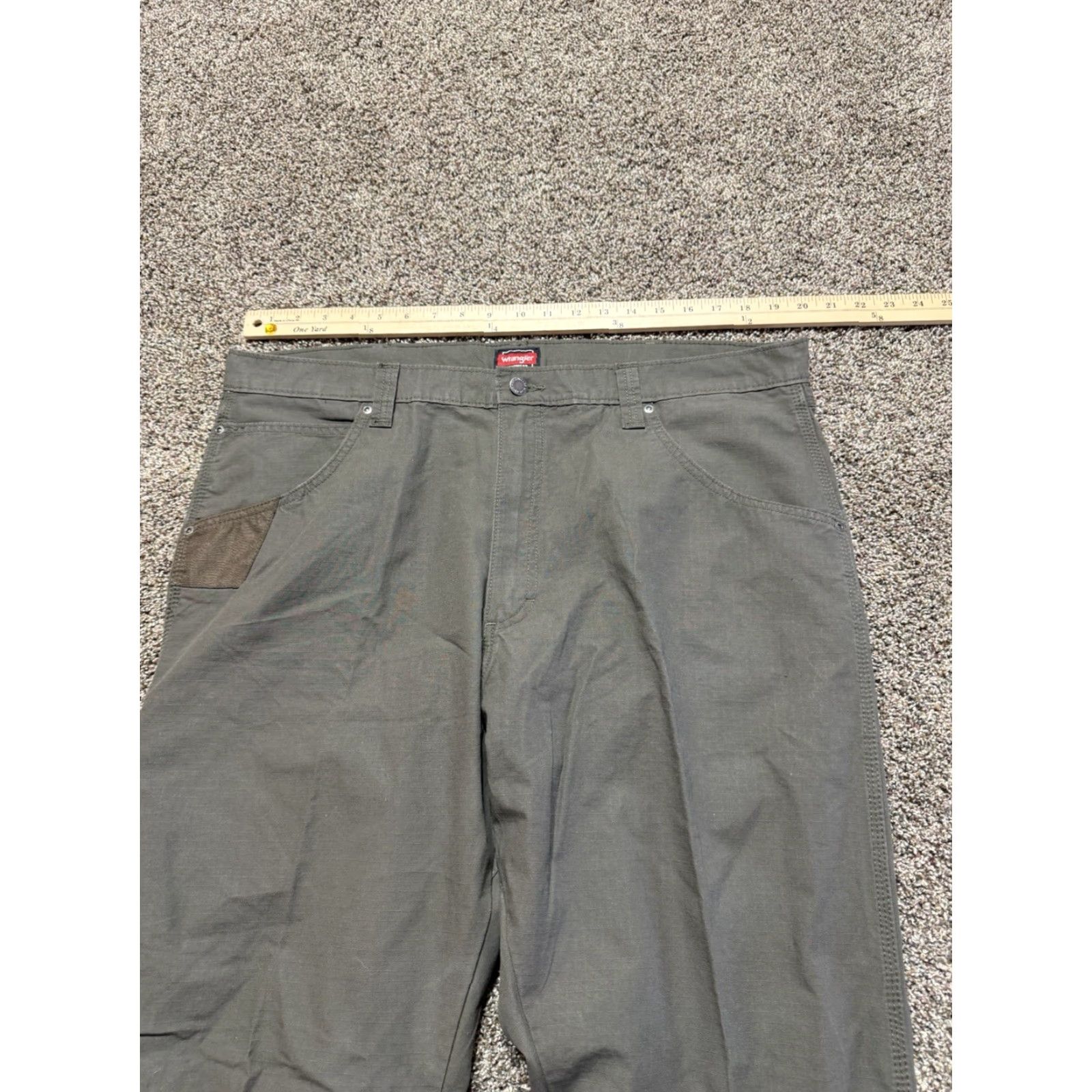 Wrangler Wrangler Rip Stop Mens Pants Size 40 Straight 40X30 Workwear Lightweight Cargo Pocket Canvas Cotton RIGGS Size US 40 / EU 56 - 6 Thumbnail