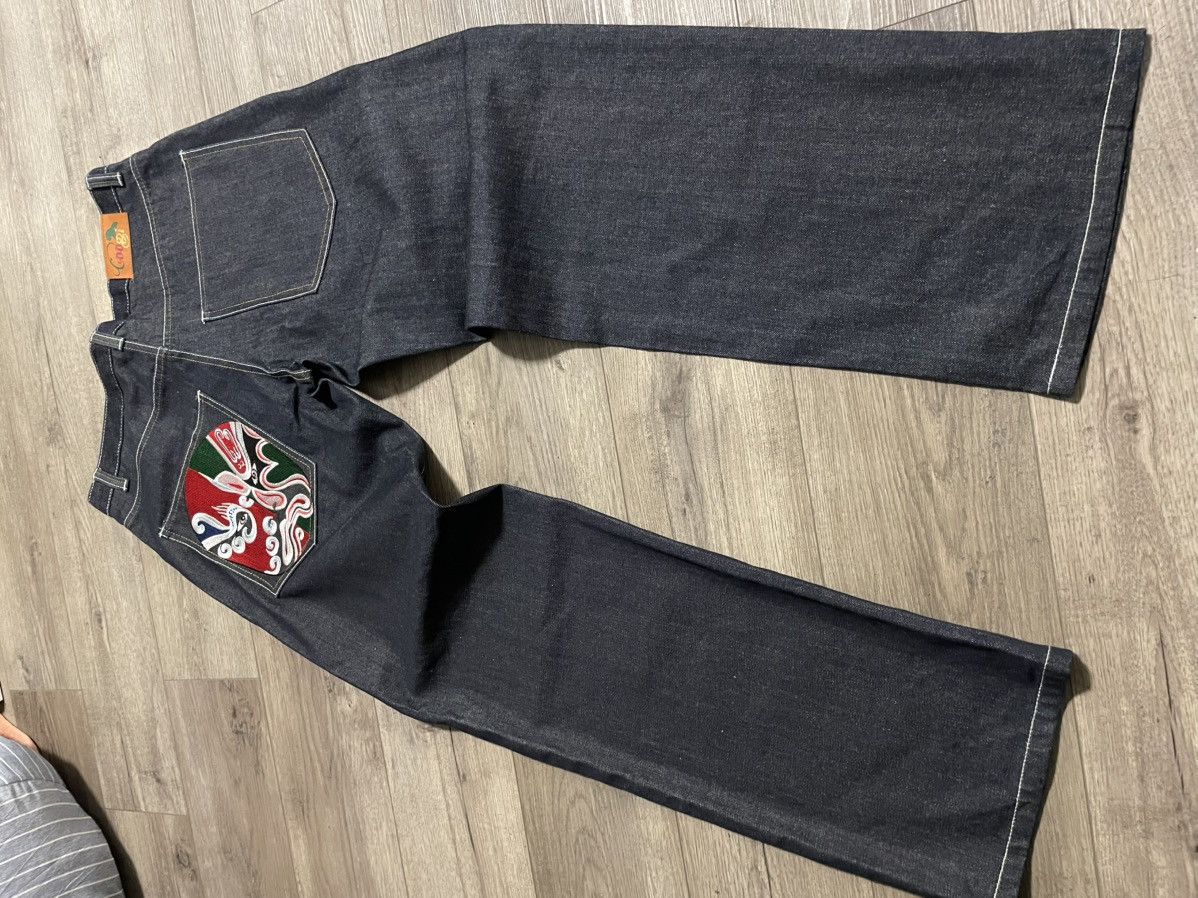 Coogi Coogi luchador mask jeans Y2K 2002 super baggy Size US 36 / EU 52 - 2 Thumbnail