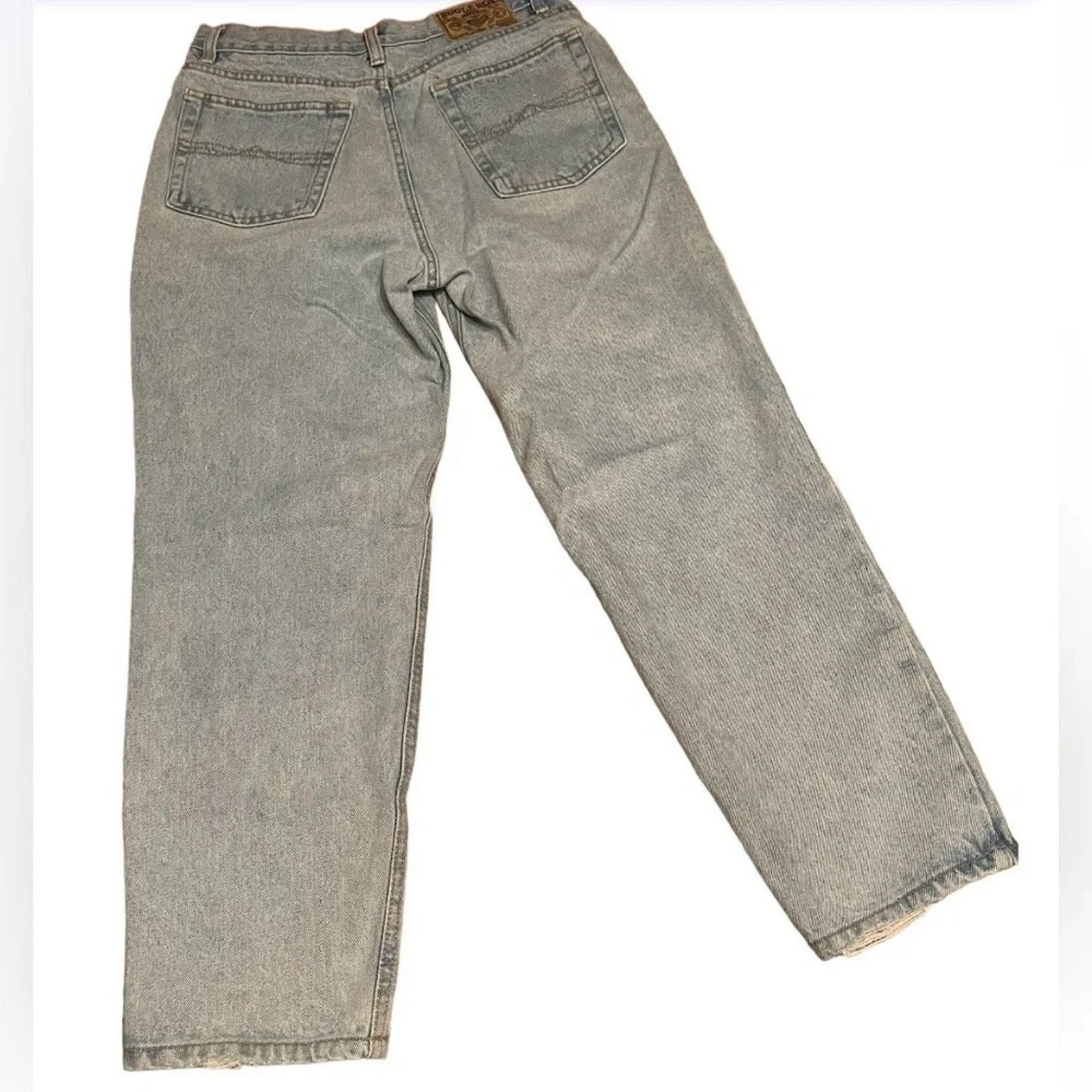 Bugle Boy Bugle Boy 1970s vintage light washed jeans, size 31/27 Size US 27 - 2 Thumbnail