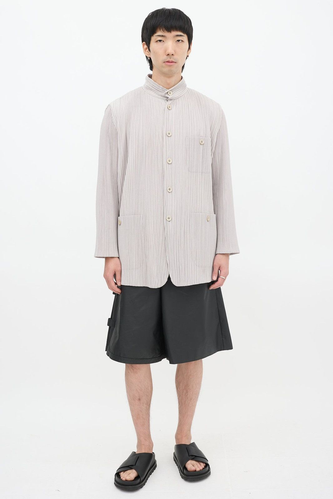 Issey Miyake Issey Miyake SS2007 Pleated Jacket Size US M / EU 48-50 / 2 - 12 Thumbnail