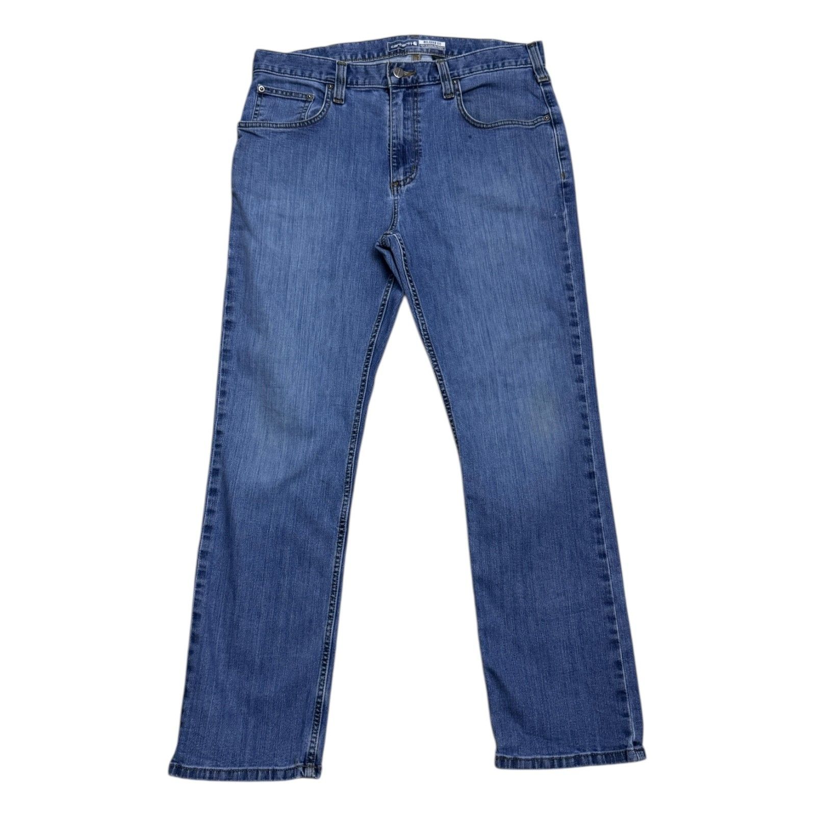 Carhartt CARHARTT Relaxed Fit Casual Work Denim Jeans Pants 34x30 Size US 34 / EU 50 - 2 Thumbnail