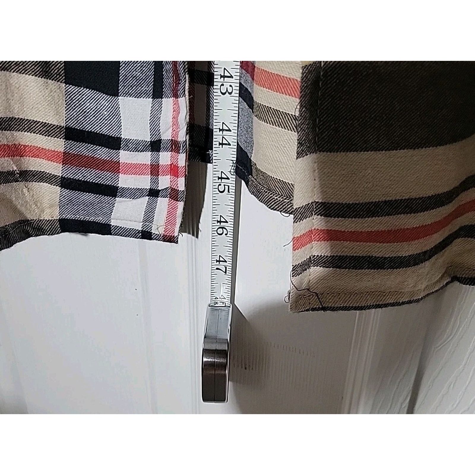 New Look Boho Western Plaid Flannel Shacket Maxi Duster 2x Designer Size XXL / US 16-18 / IT 52-54 - 5 Thumbnail