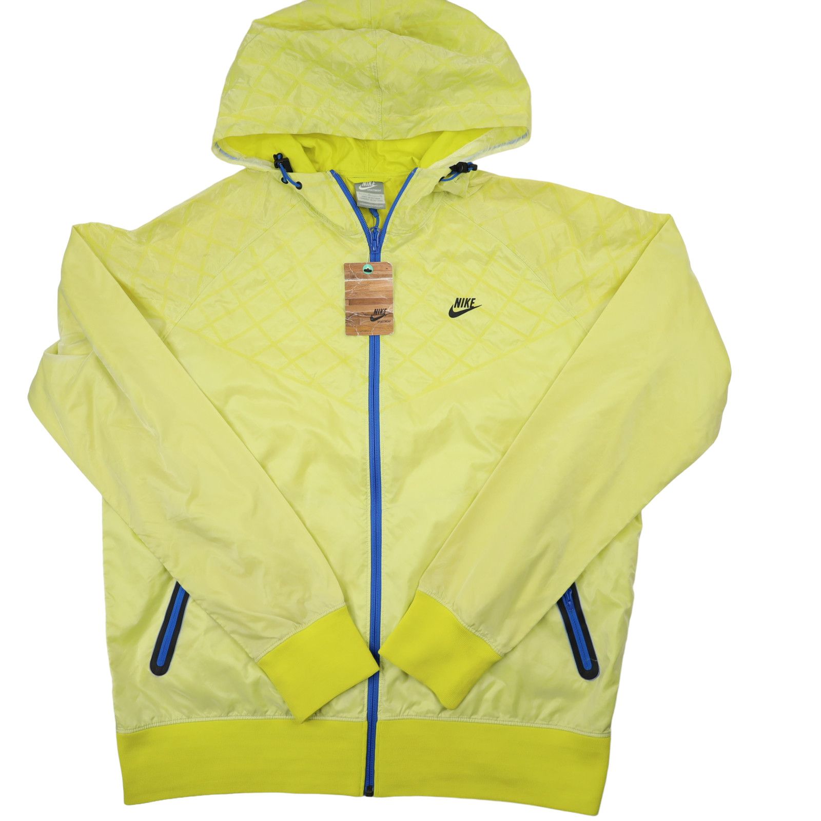 image of NWT Vintage Nike Windbreaker Jacket in Yellow, Men's (Size Large)