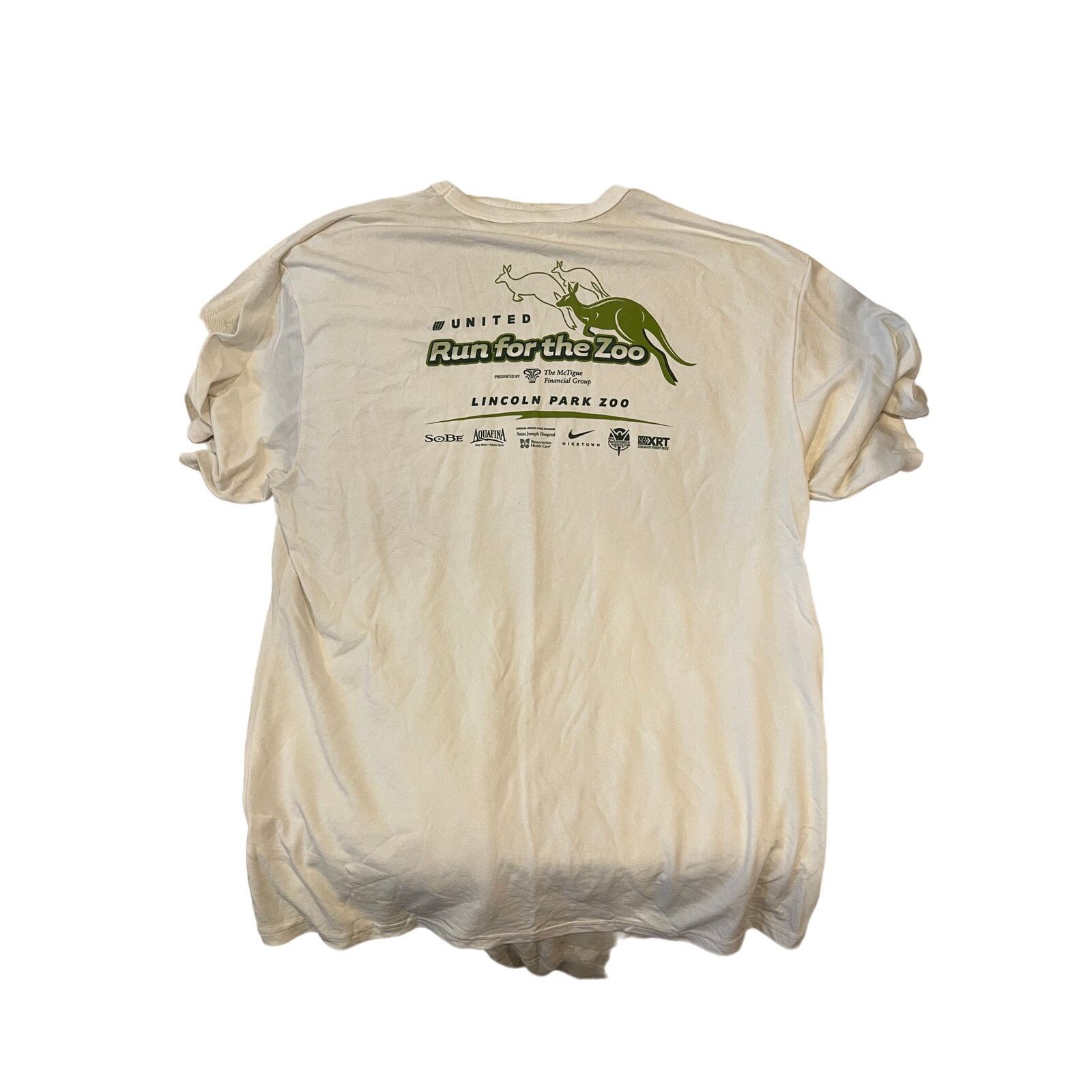 Nike Nike Dri-fit T-shirt Run for the Zoo Mens XL Size US XL / EU 56 / 4 - 2 Thumbnail
