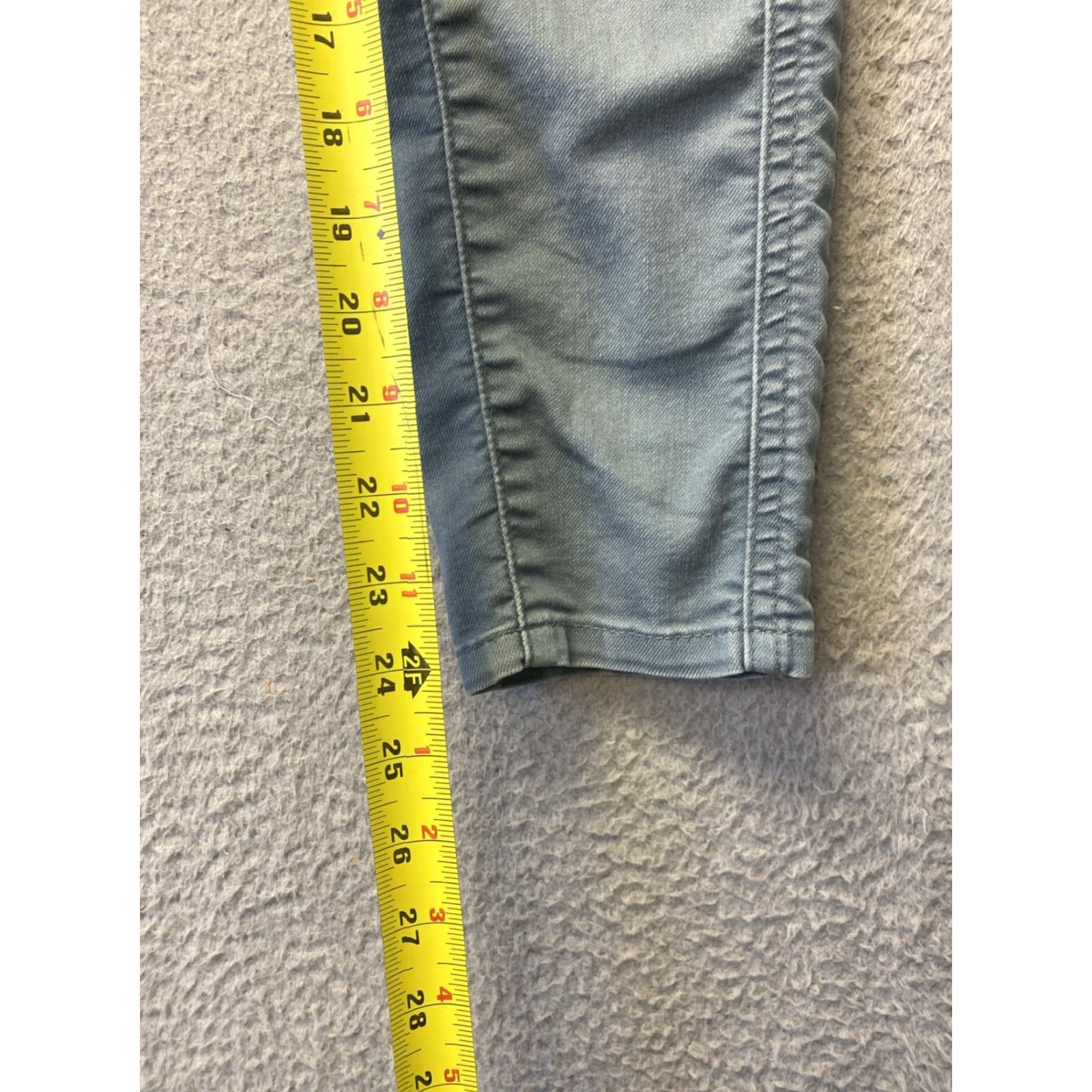 Prana VINTAGE Prana Women's Skinny Chino Pants Size 6 Low Rise Gray Casual Tapered Cotton Size 28" / US 6 / IT 42 - 5 Thumbnail