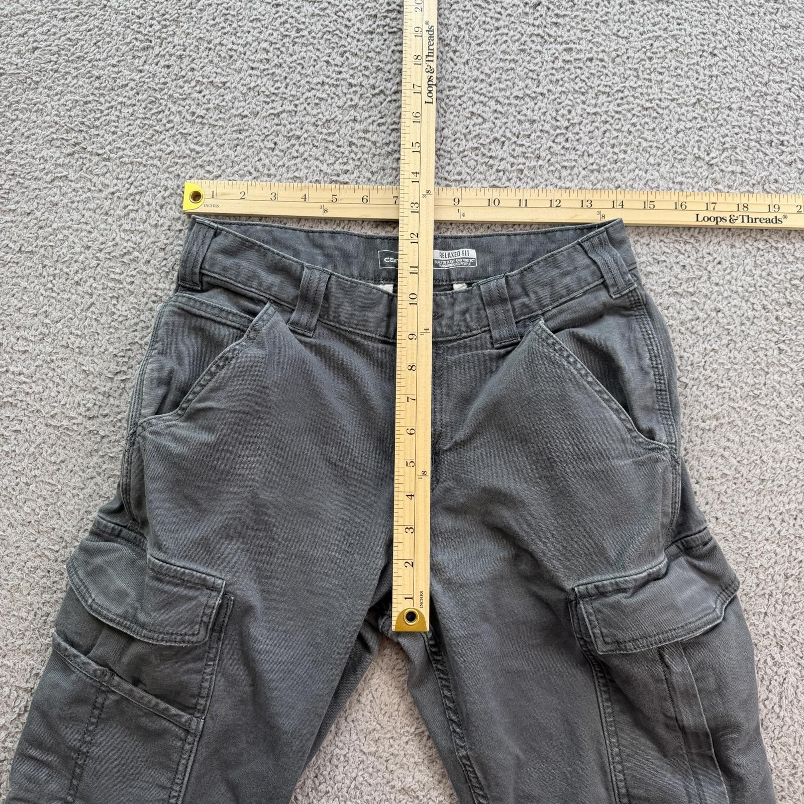 Carhartt Carhartt Rugged Flex Relaxed Fit Cargo Pants Gray 30x30 Mens Size US 30 / EU 46 - 3 Thumbnail