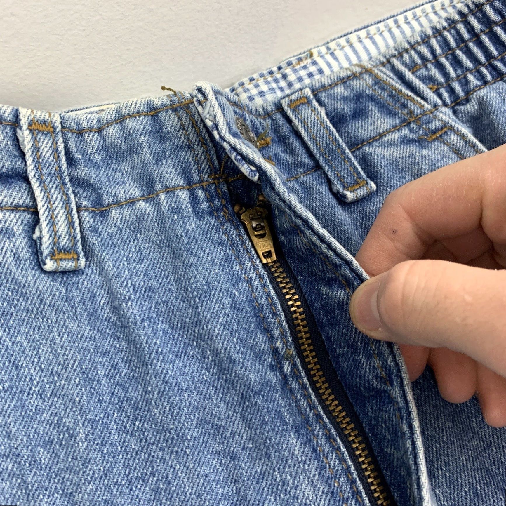 Lee VINTAGE Lee Riders Womens Jeans 12 Long High Blue 90s Denim American Mom Regular Womens 33in Inseam Rise High Size 34" / US 12 / IT 48 - 6 Thumbnail
