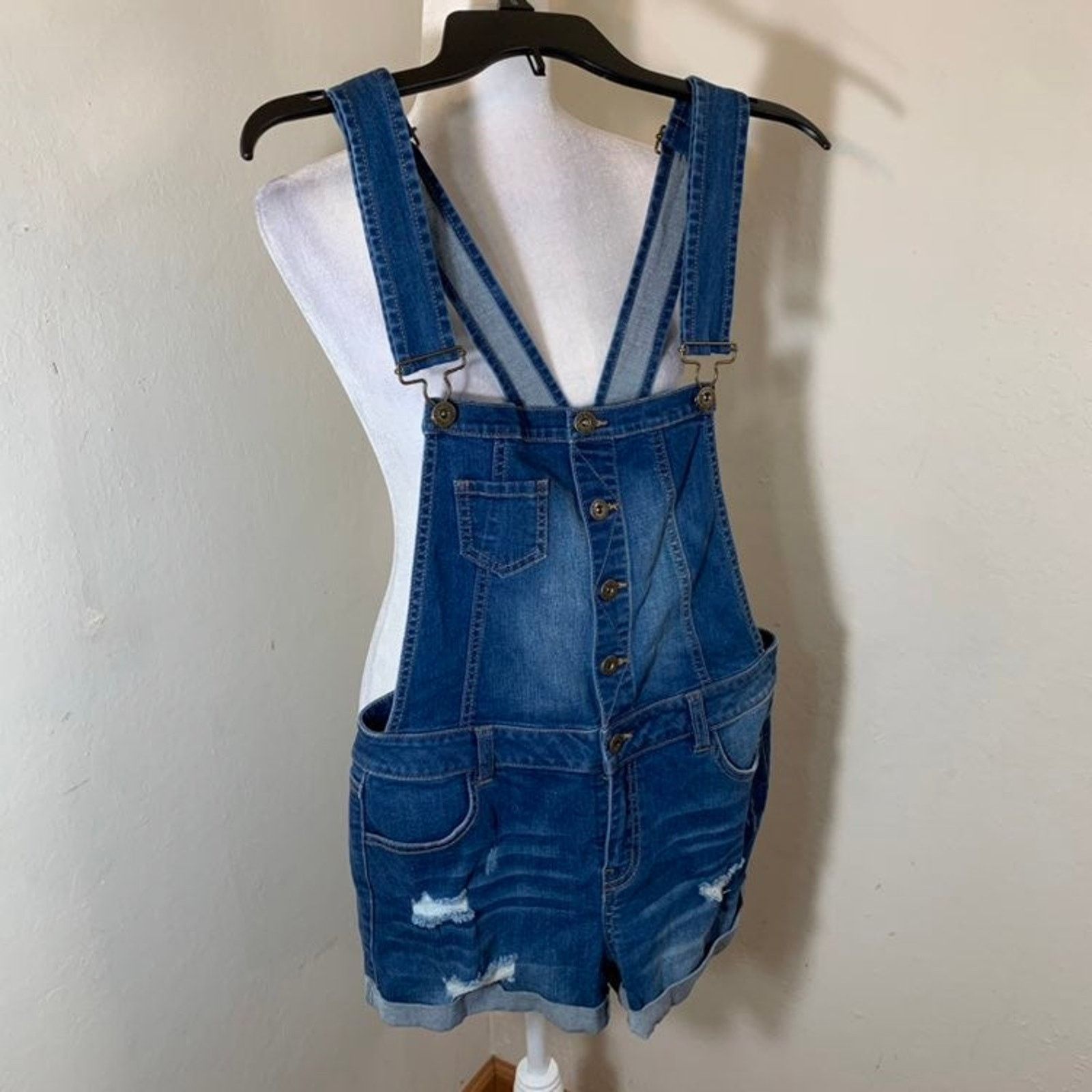 Other Blue jumpsuite jeans size M Size 28" / US 6 / IT 42 - 7 Thumbnail