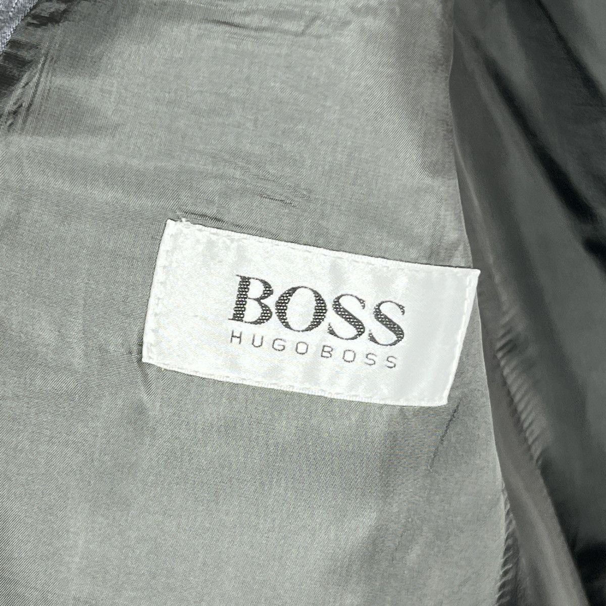 Hugo Boss × Vintage Vintage Hugo Boss Wool Blazer Jacket Double Breasted Luxury Size 40R - 7 Thumbnail