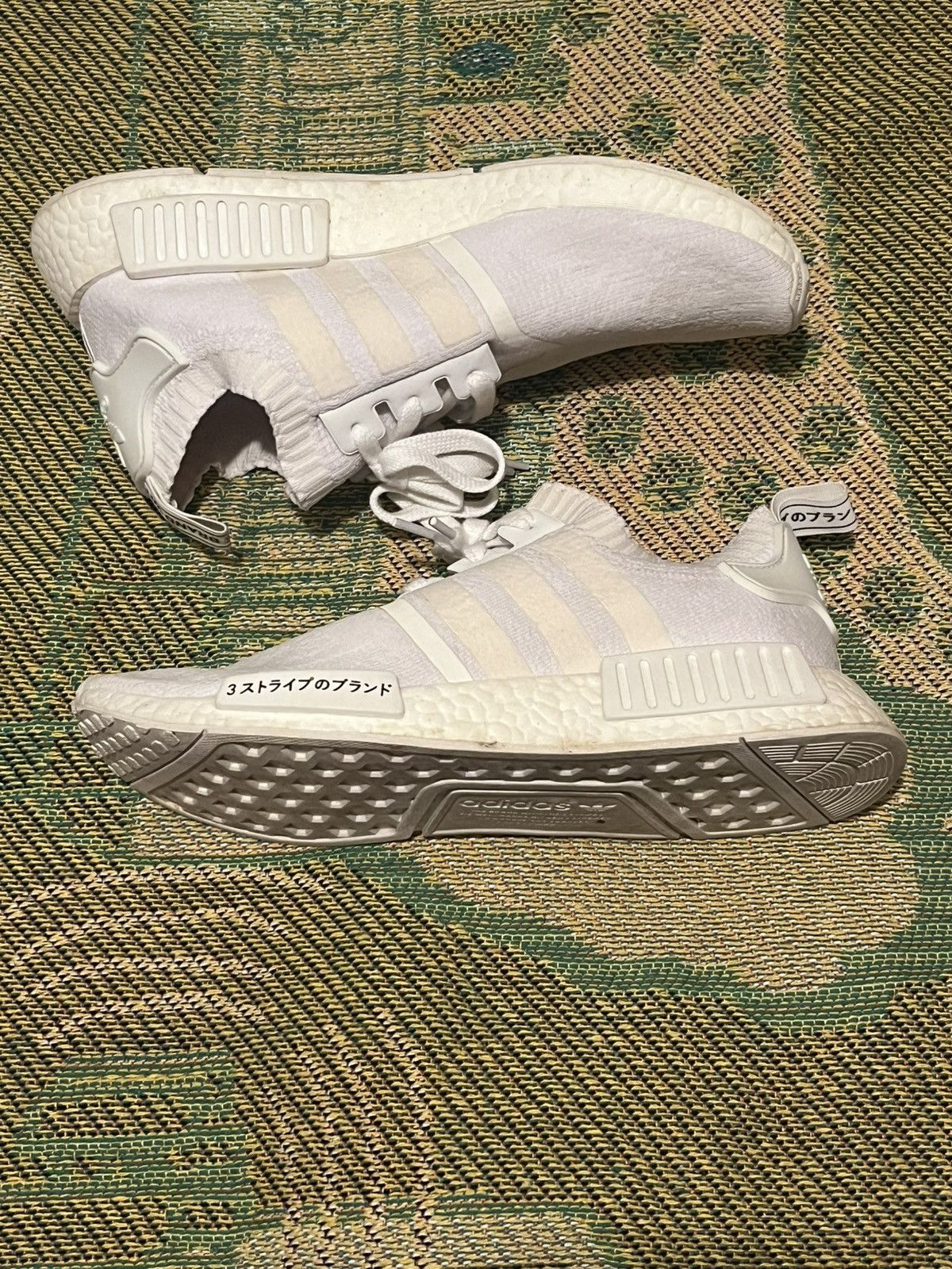 Adidas adidas nmd triple white Size US 9 / EU 42 - 1 Thumbnail