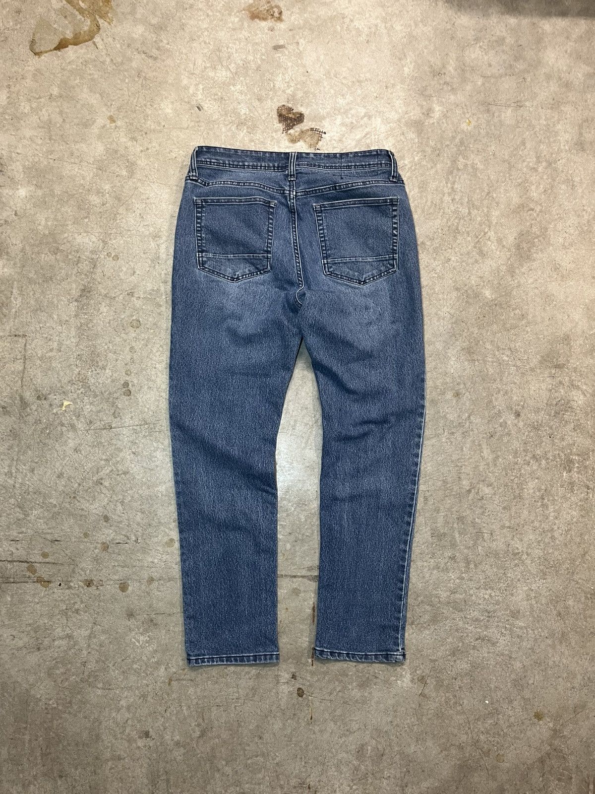 MBX MBX Jeans Mens Slim Tapered Denim Pants Bottoms Wash Casual Size US 32 / EU 48 - 2 Thumbnail
