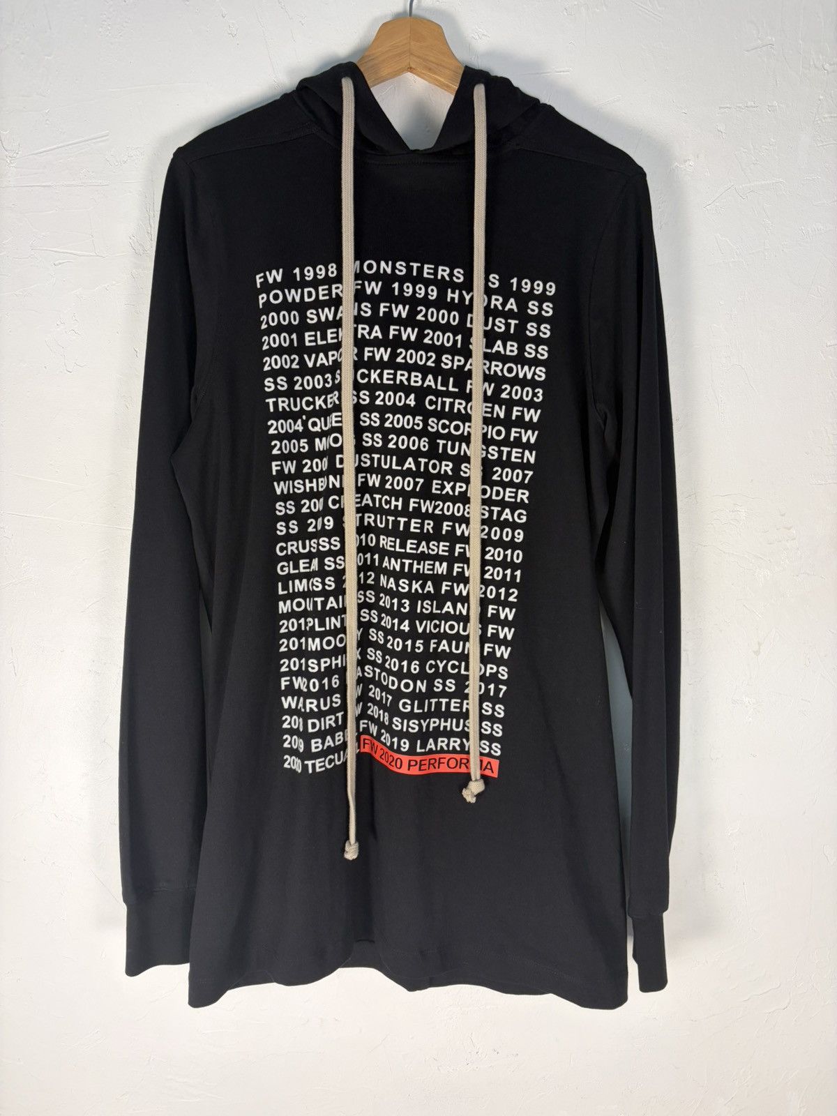 Rick Owens DRKSHDW Performa Story Hoodie