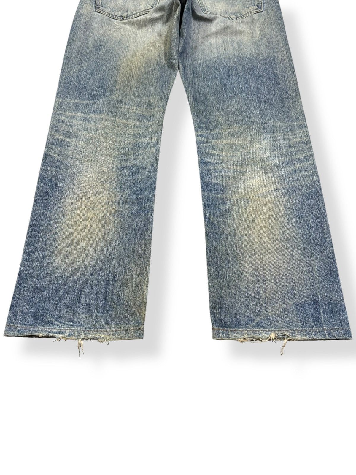 Undercover × Uniqlo Vintage Uniqlo S002 Mud Wash Distressed Grunge Jeans Size US 31 - 13 Thumbnail