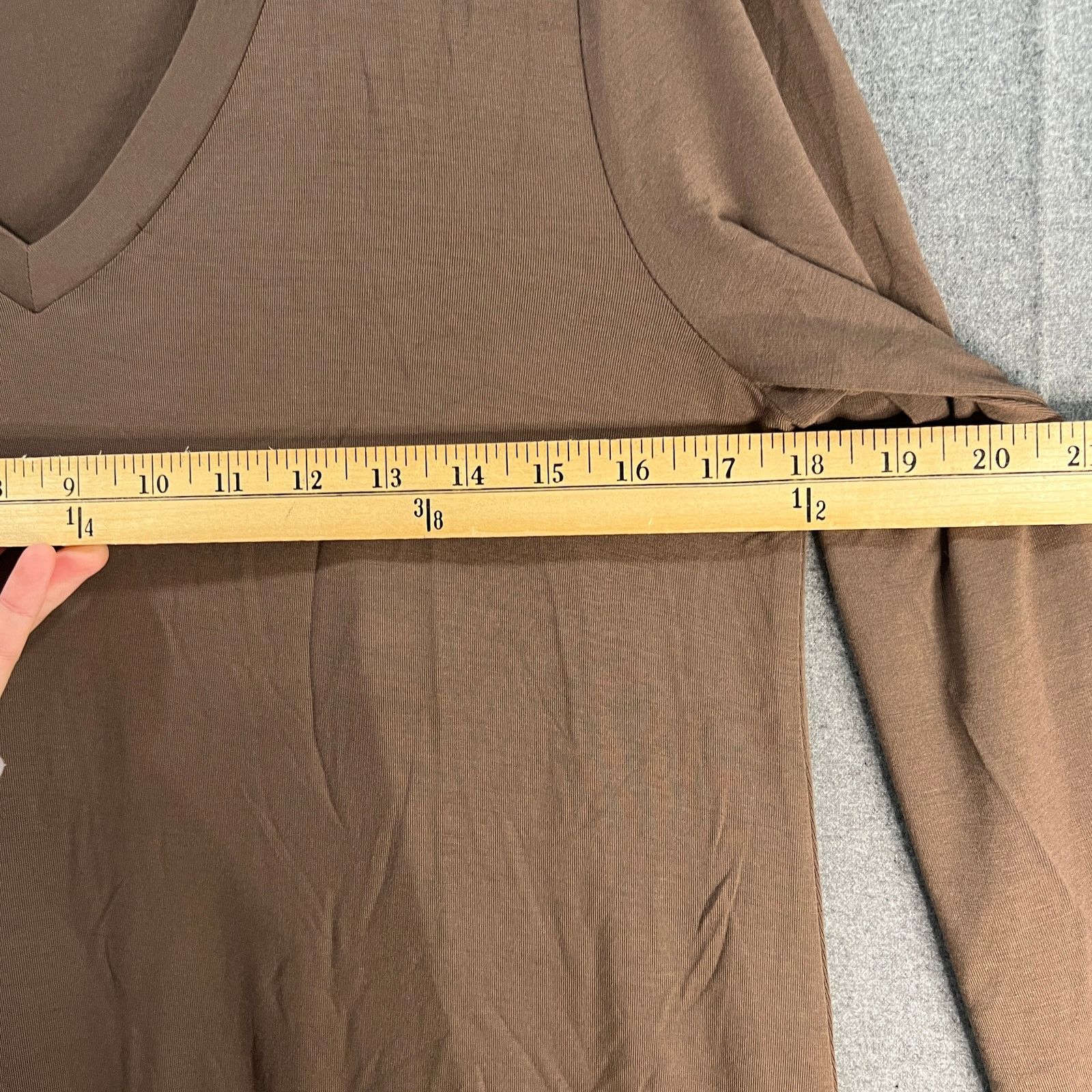 Other Susan Graver Lifestyle Reg Spa Knit V-Neck Long Sleeve A- Size S / US 4 / IT 40 - 7 Thumbnail