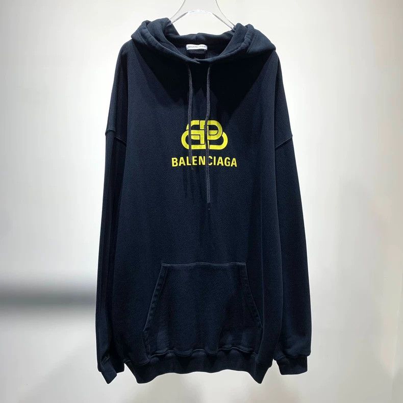 Balenciaga Balenciaga Double B Buckle Classic Printed Hoodie Sweatshi Size US XS / EU 42 / 0 - 1 Thumbnail