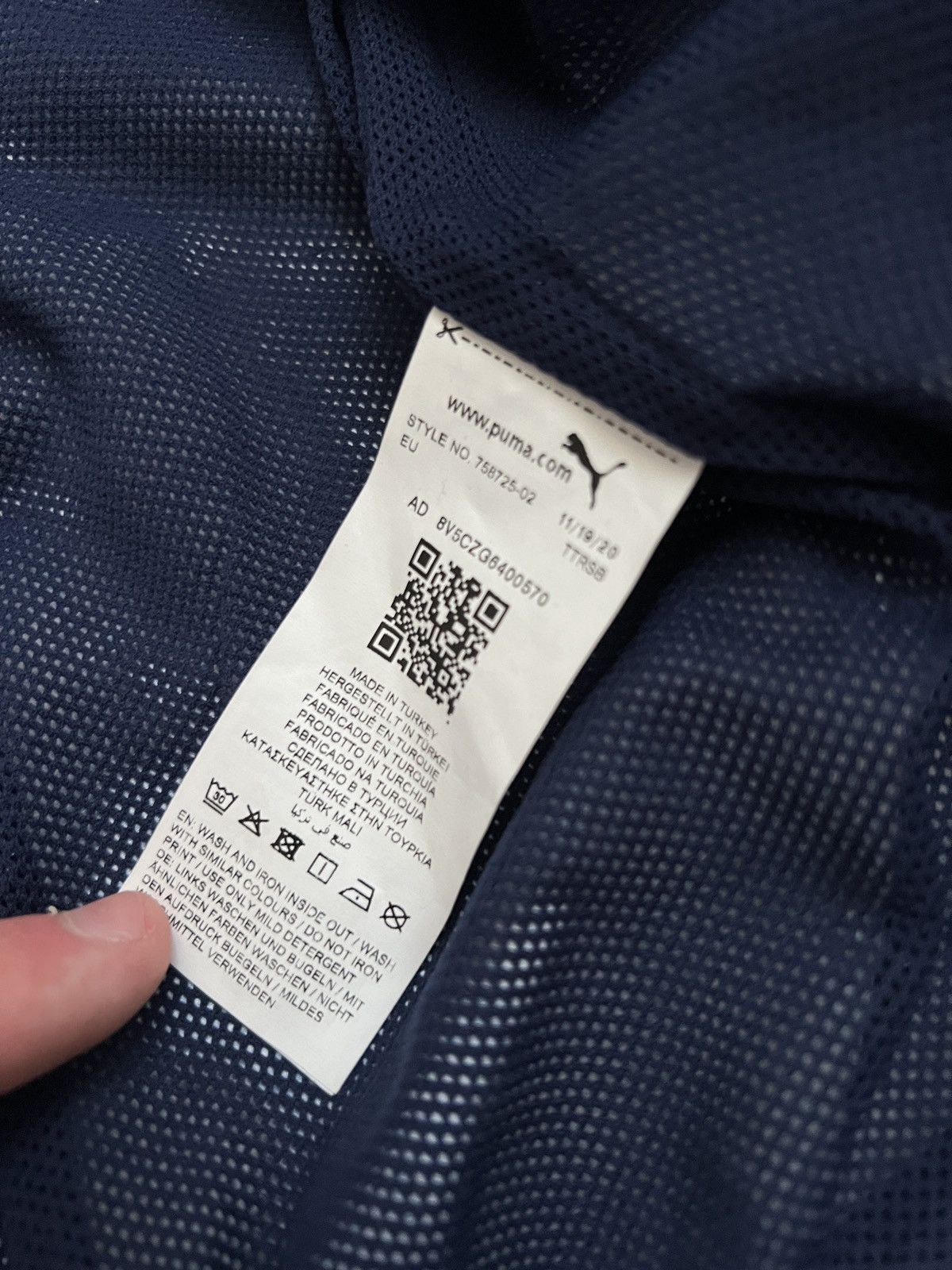 Puma 2020 Italy Puma Woven Jacket Size US S / EU 44-46 / 1 - 8 Thumbnail