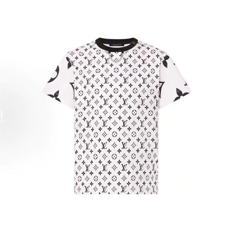 Louis Vuitton Louis Vuitton White Women's T-Shirt with Logo 0089 Size S / US 4 / IT 40 - 1 Thumbnail
