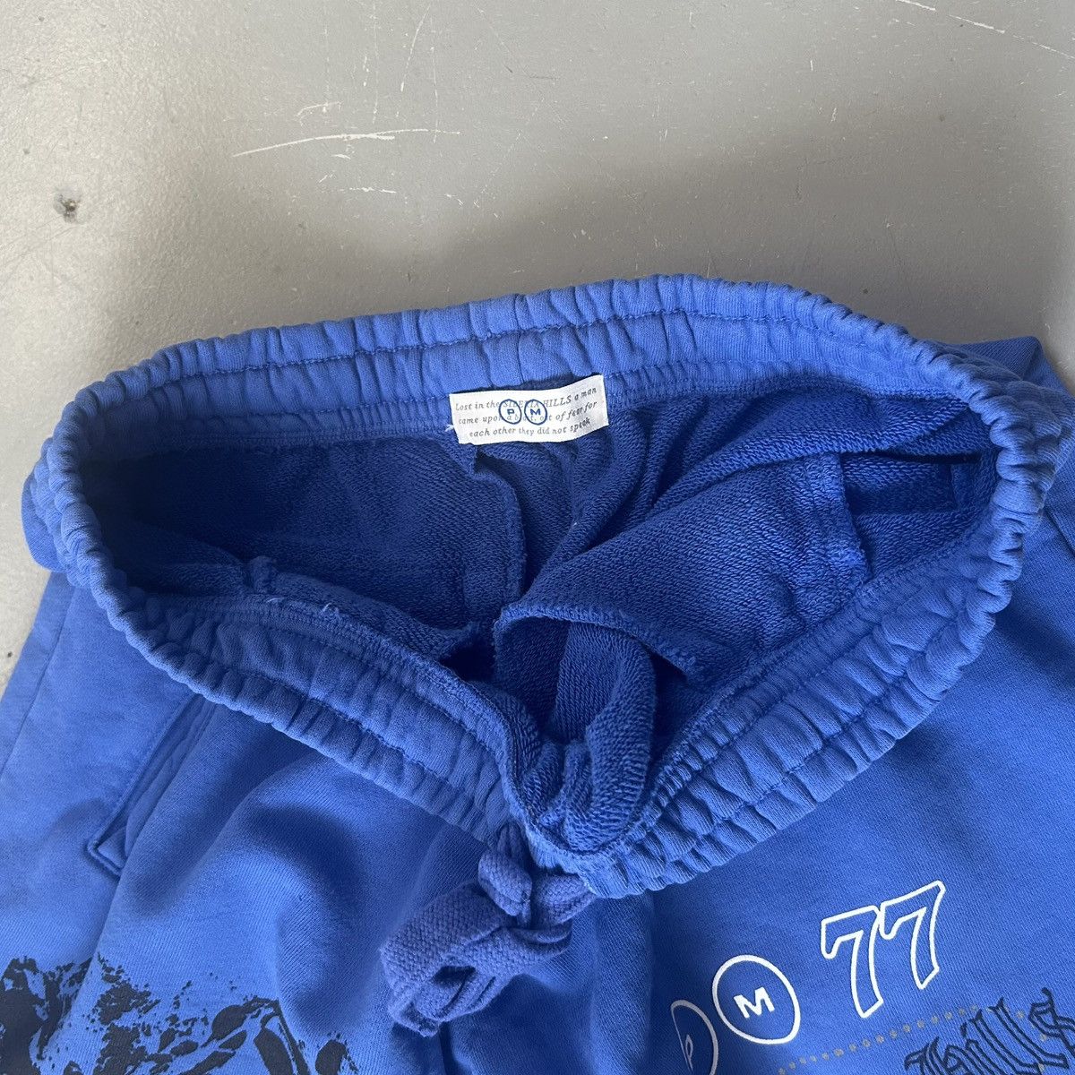 Rap Tees × Siberia Hills Siberia Hills x Post Malone Himalayas Racing Blue Shorts Size US 30 / EU 46 - 4 Thumbnail