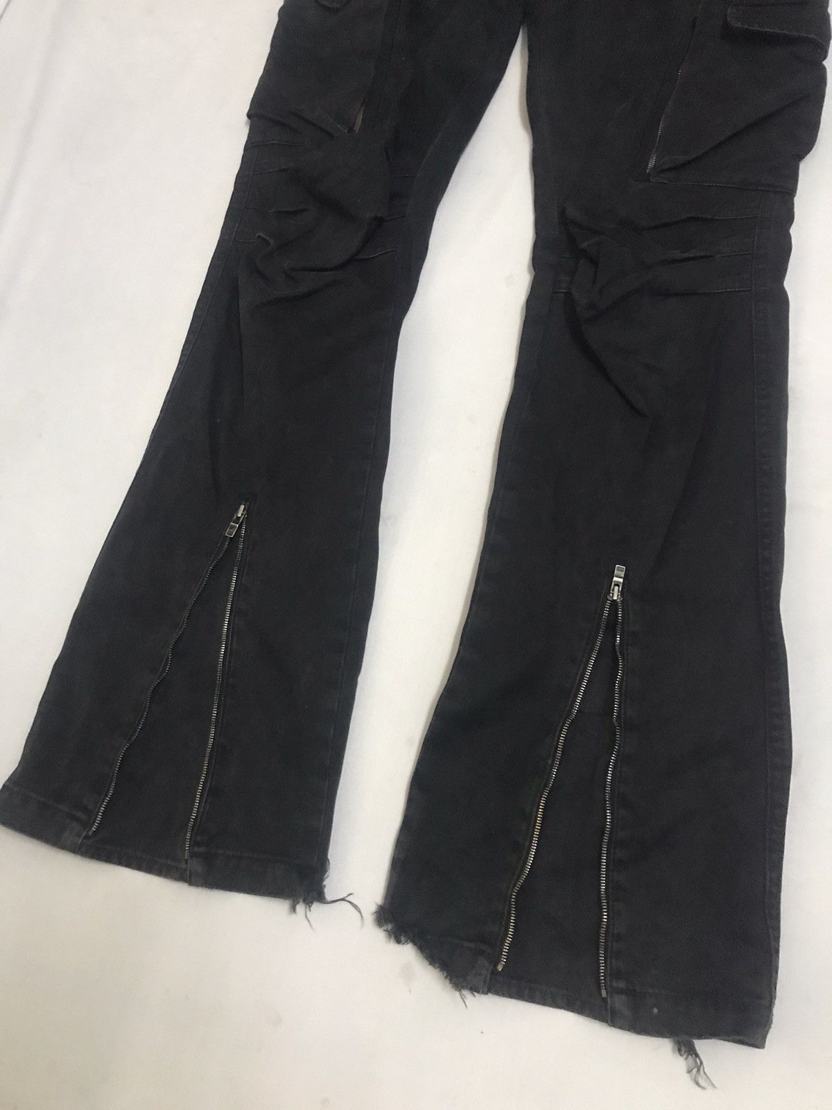wjk WJK - JUNHASHIMOTO Flare Cargo Pant / FORMER CARPE DIEM Size US 30 / EU 46 - 8 Thumbnail