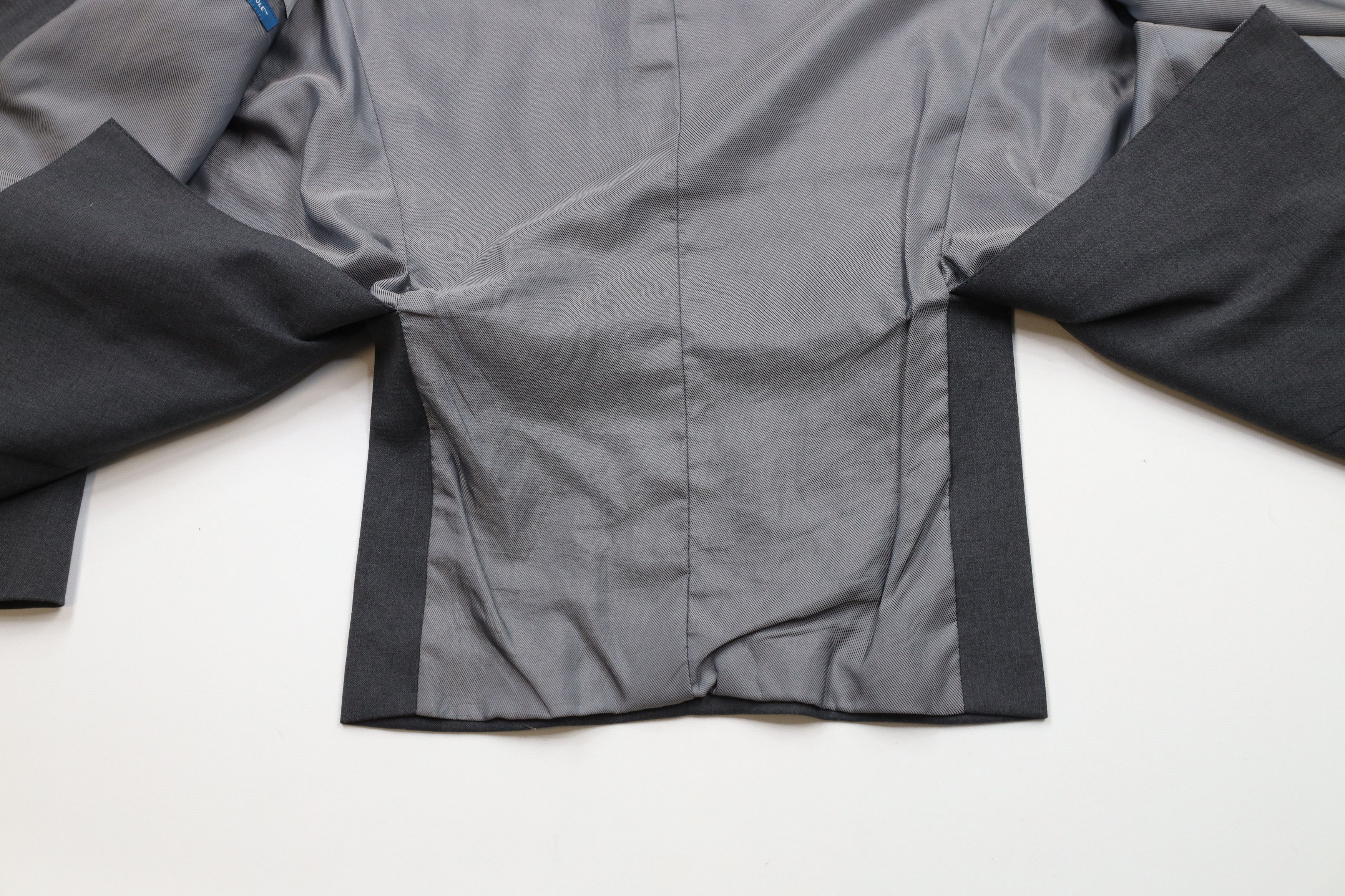 Kenneth Cole Kenneth Cole Reaction 2 Piece Suit Jacket Pants Gray Size 42L - 9 Thumbnail