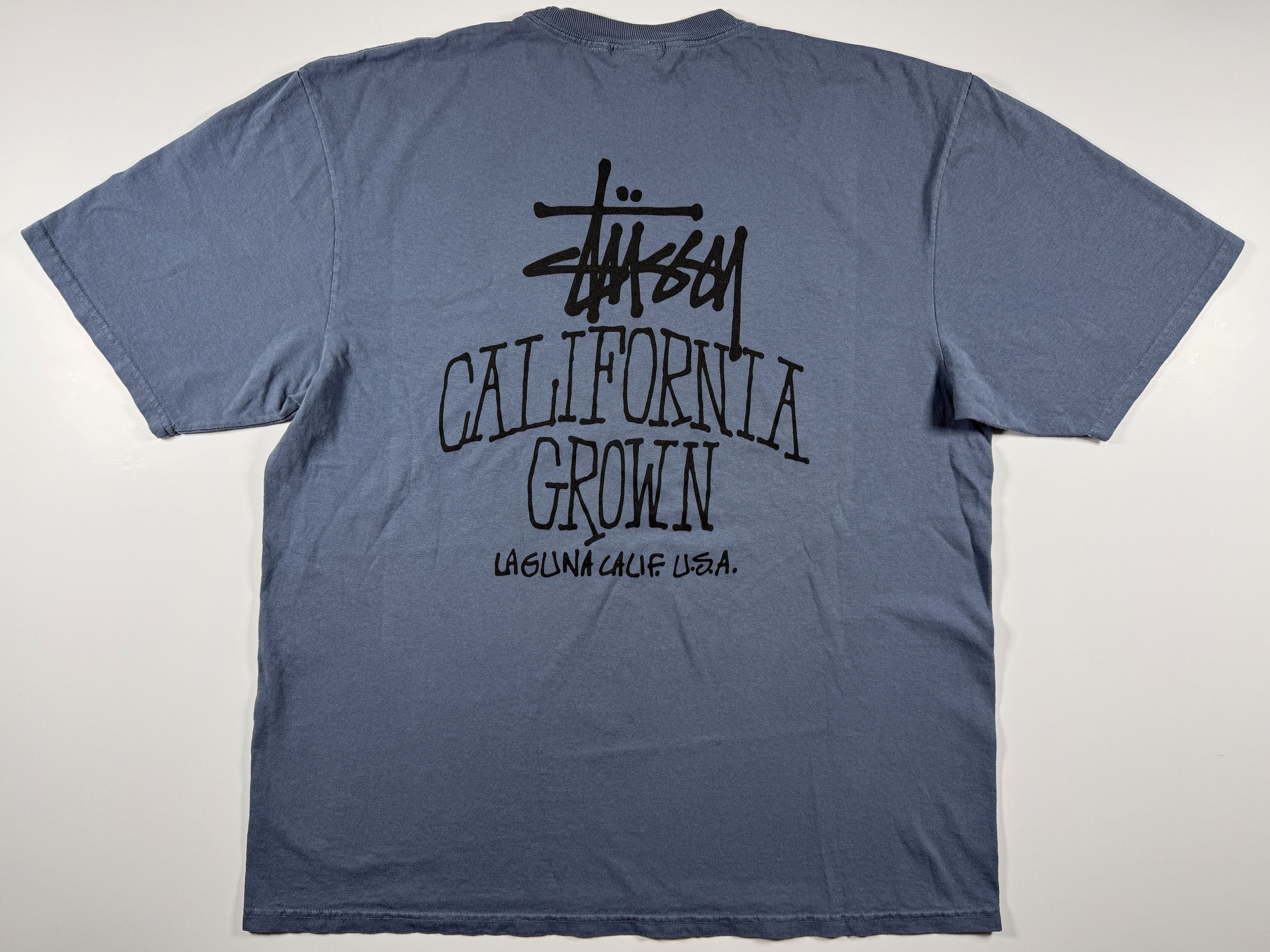 Stussy Stussy Navy Birds of California Tee | Grailed