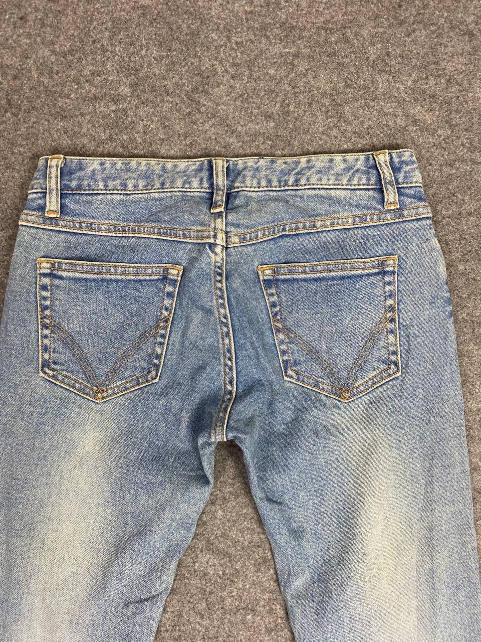 Japanese Brand vintage japanese brands bootcut flare denim Size 29" - 3 Thumbnail