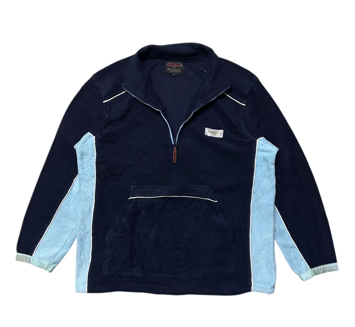 Vans Vans half zipper fleece sweatshirt Size US M / EU 48-50 / 2 - 2 Thumbnail